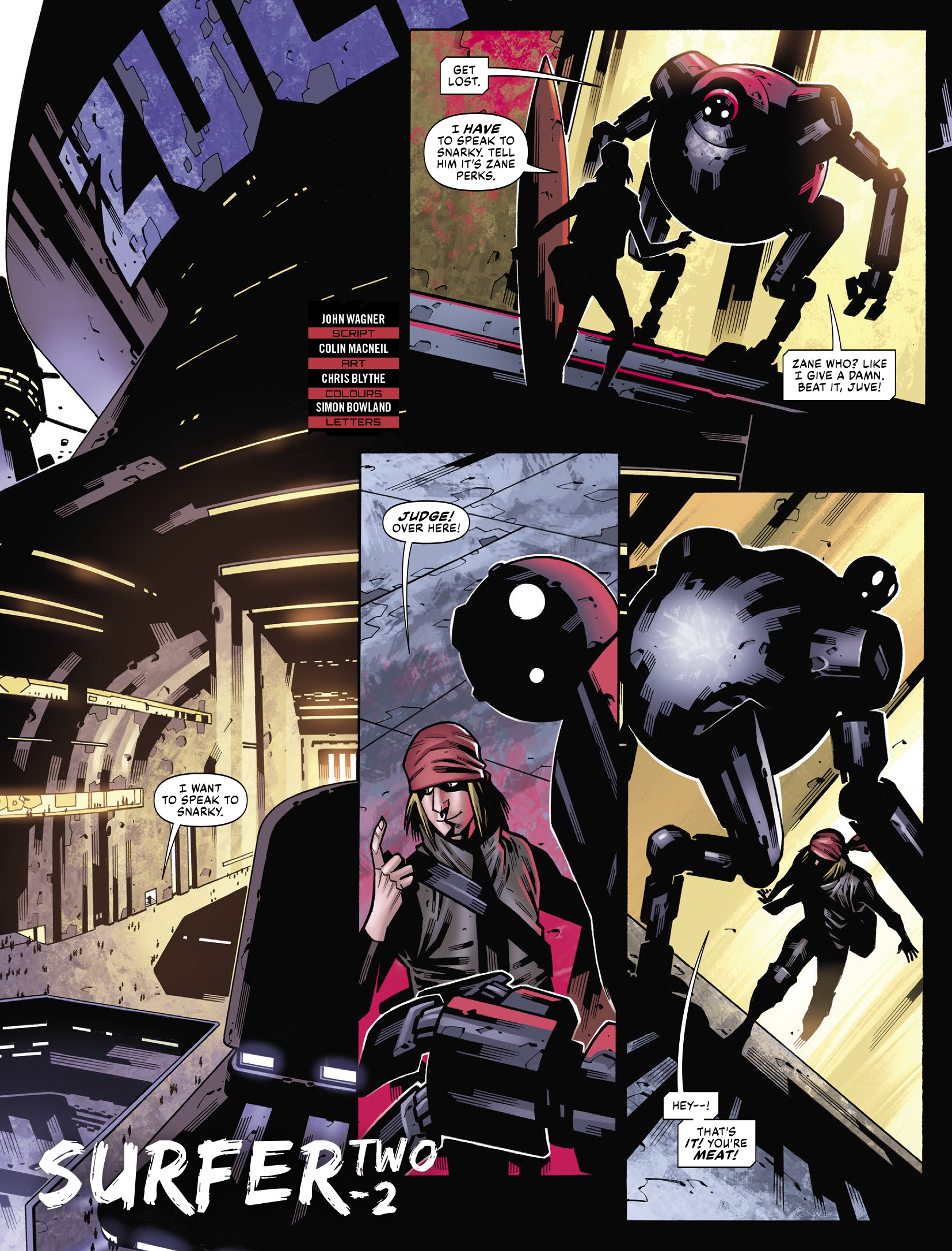 Judge Dredd Megazine (2003-) issue 450 - Page 55