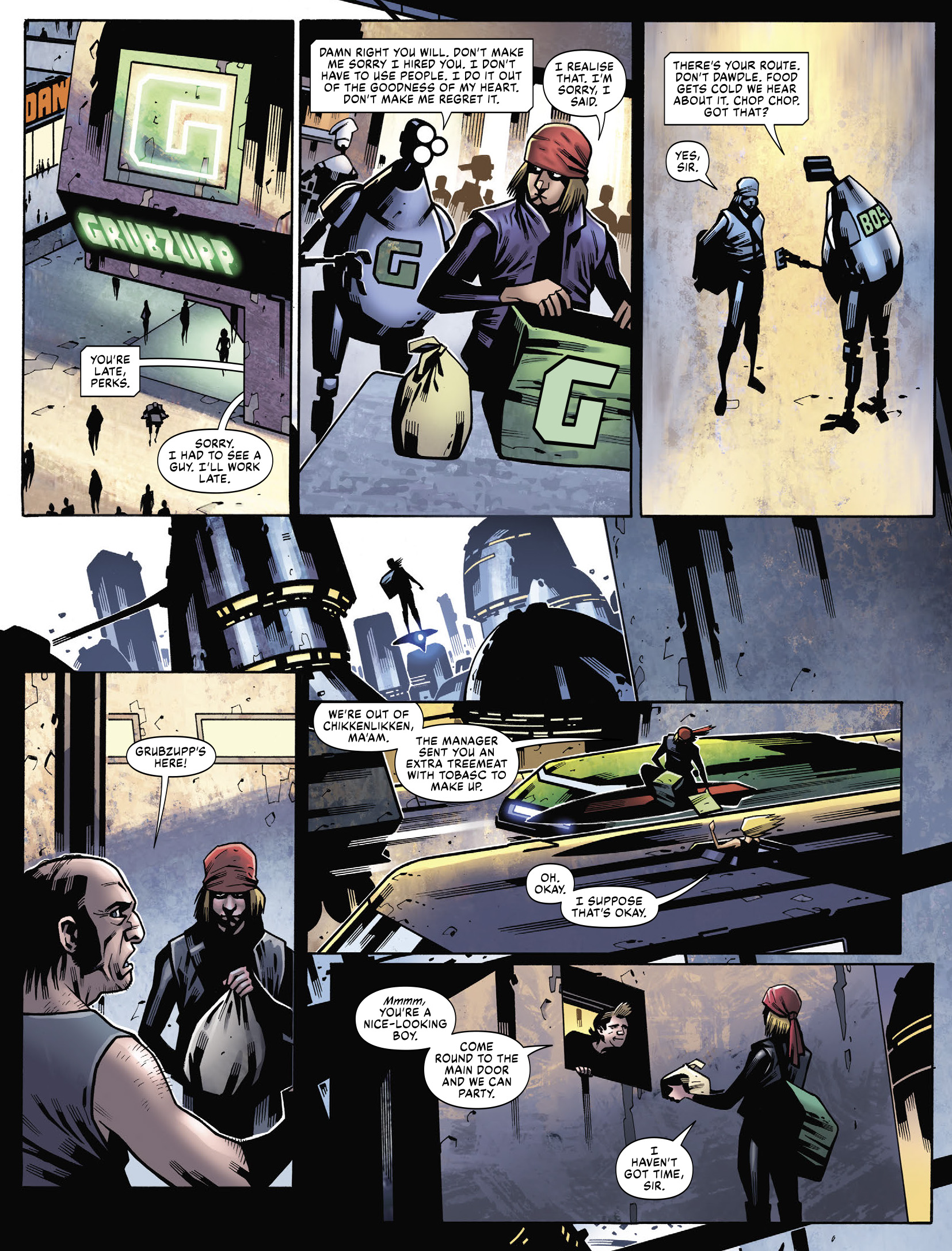 Judge Dredd Megazine (2003-) issue 450 - Page 57