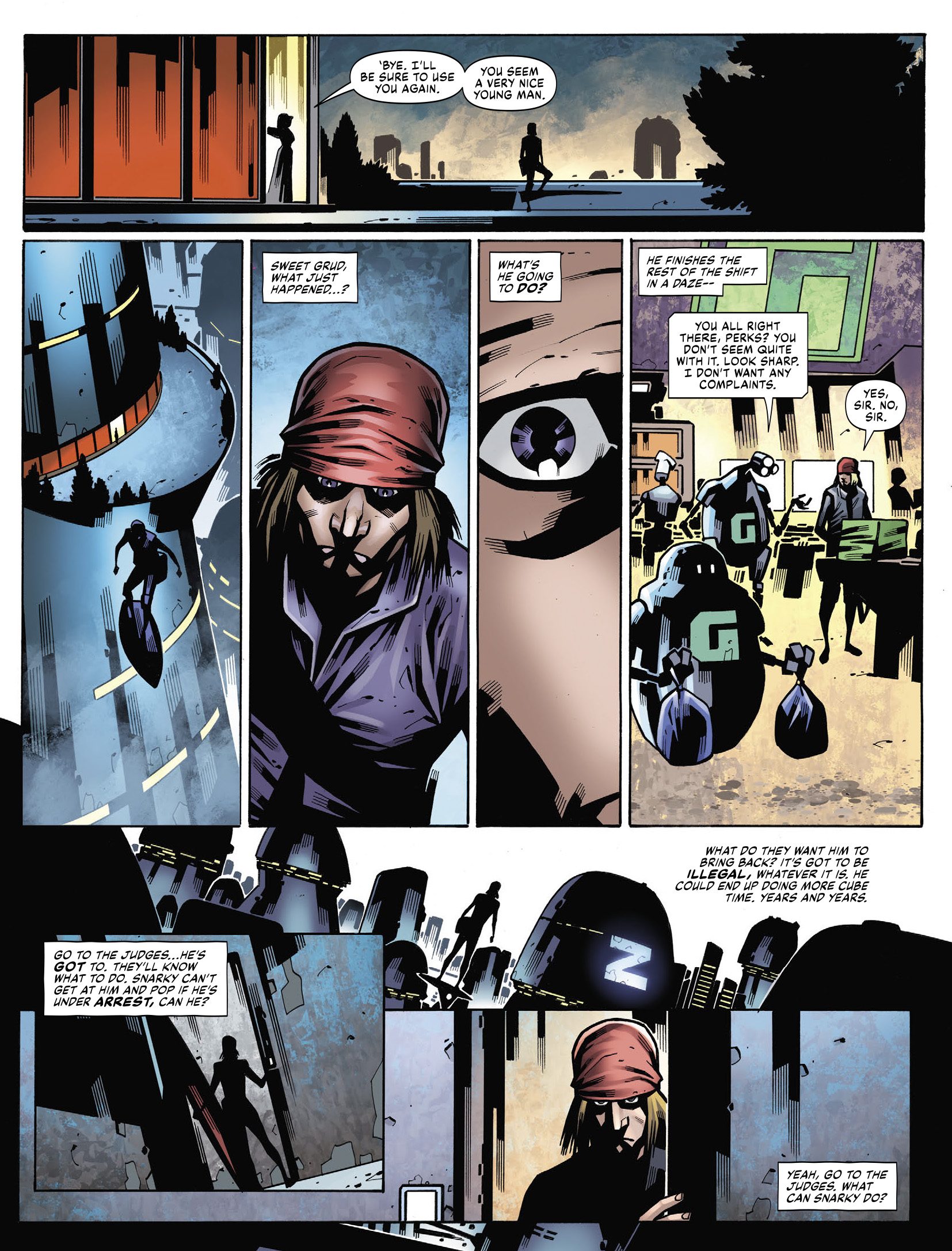 Judge Dredd Megazine (2003-) issue 450 - Page 60