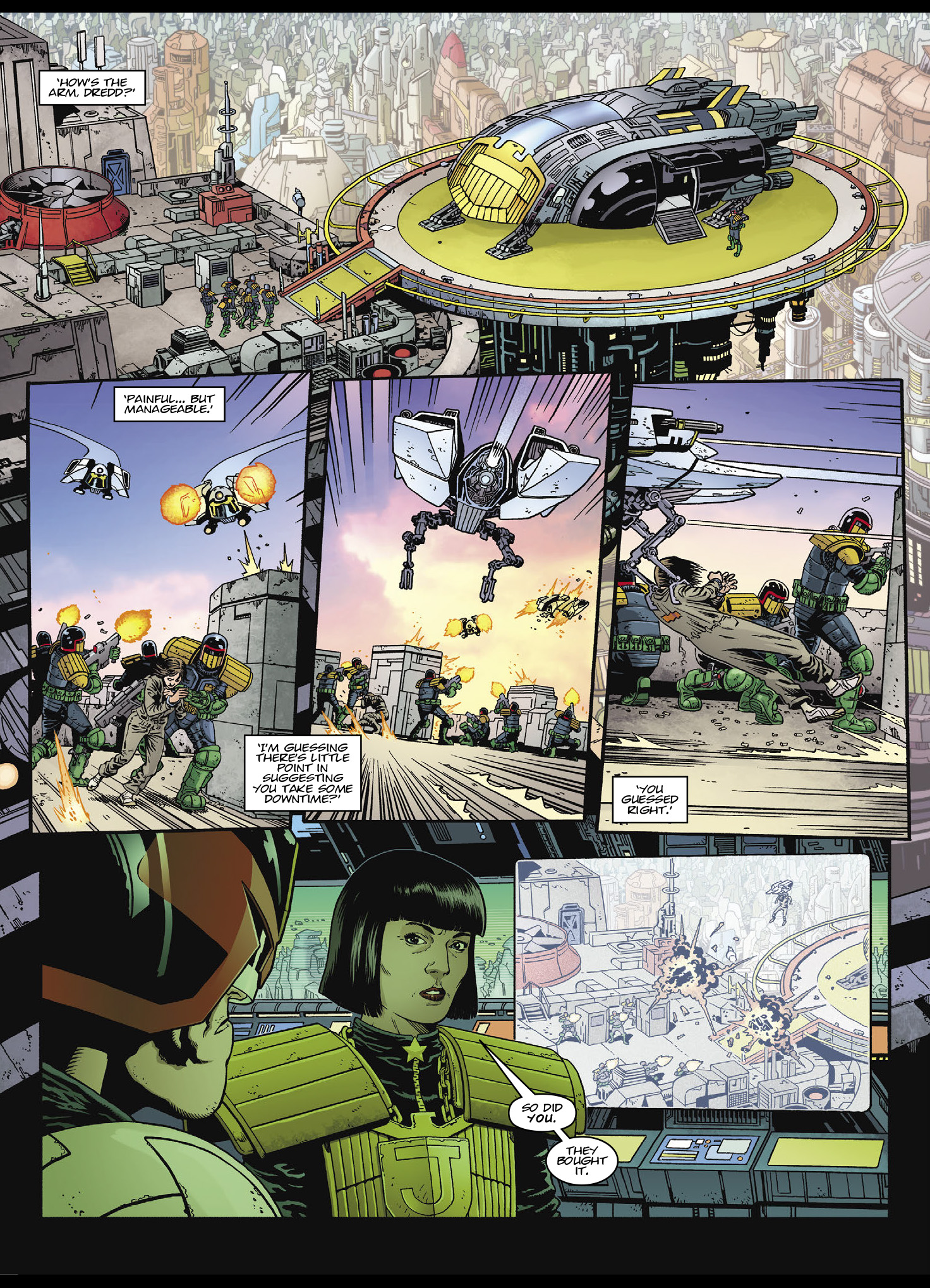 Judge Dredd Megazine (2003-) issue 450 - Page 85