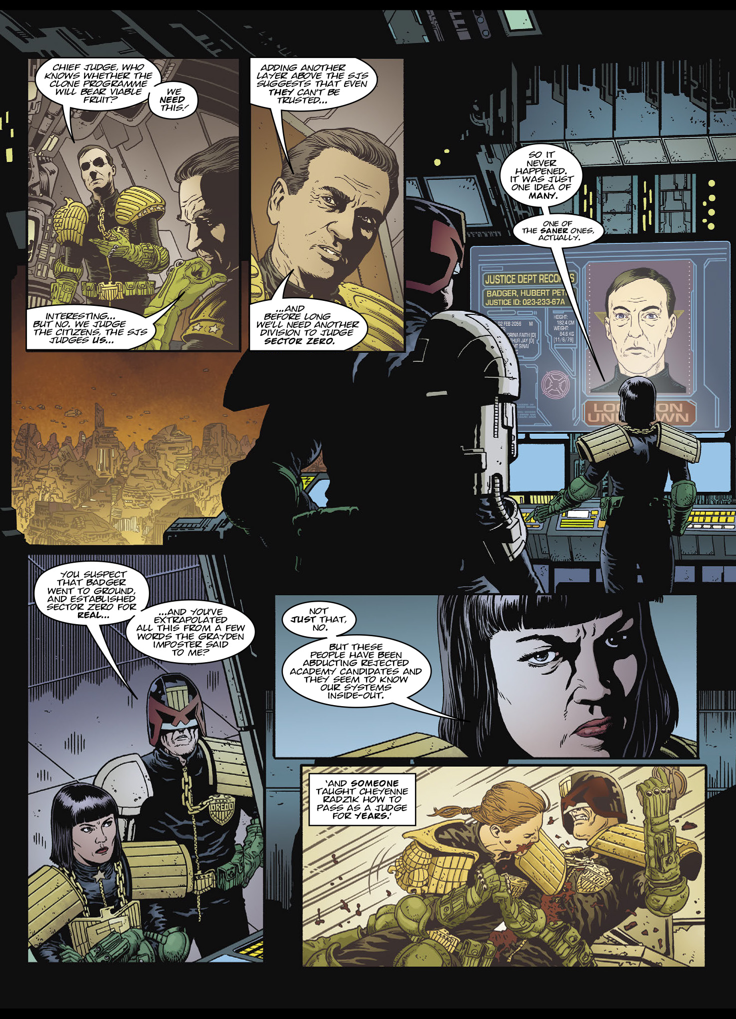 Judge Dredd Megazine (2003-) issue 450 - Page 90