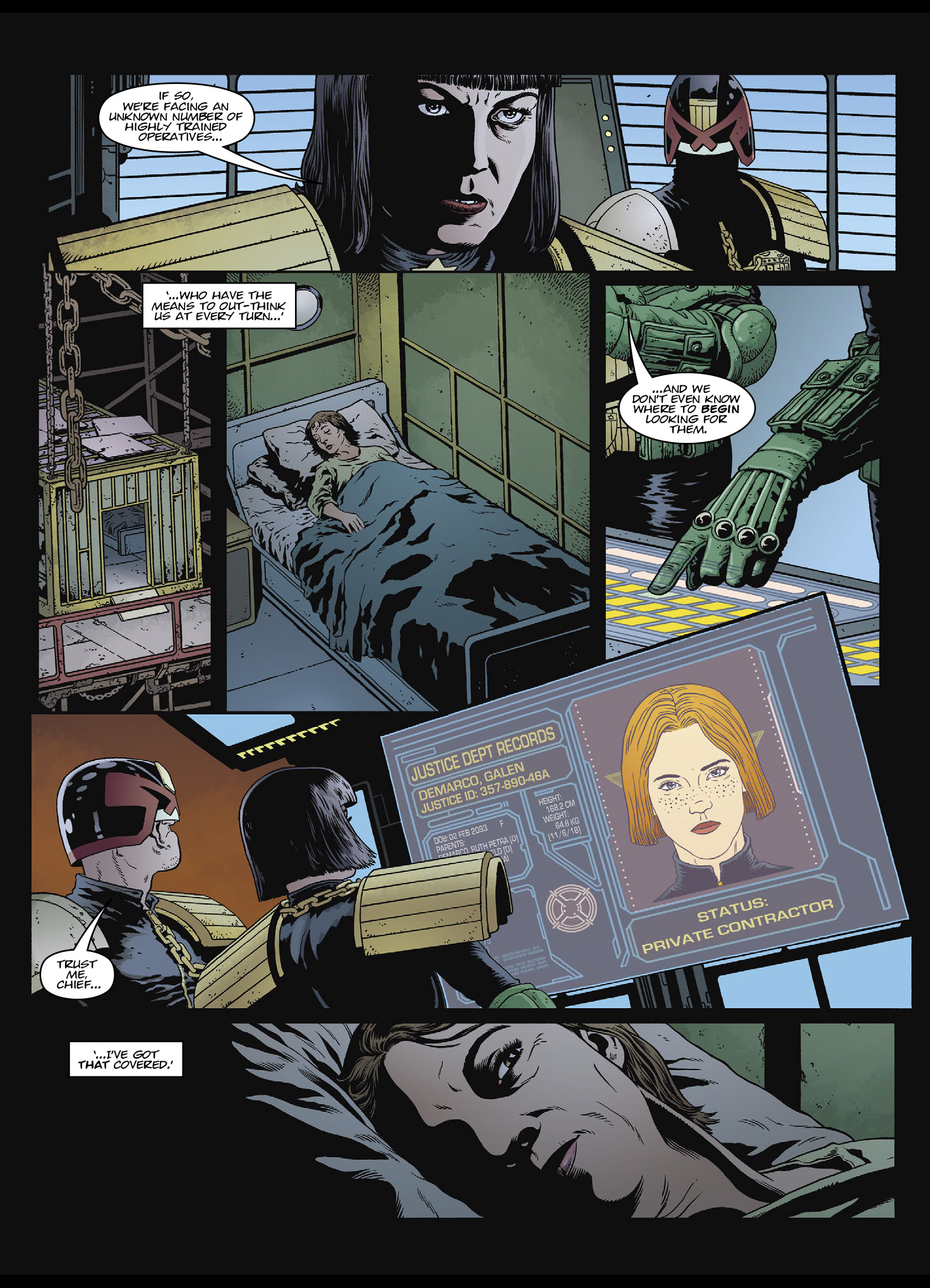 Judge Dredd Megazine (2003-) issue 450 - Page 91