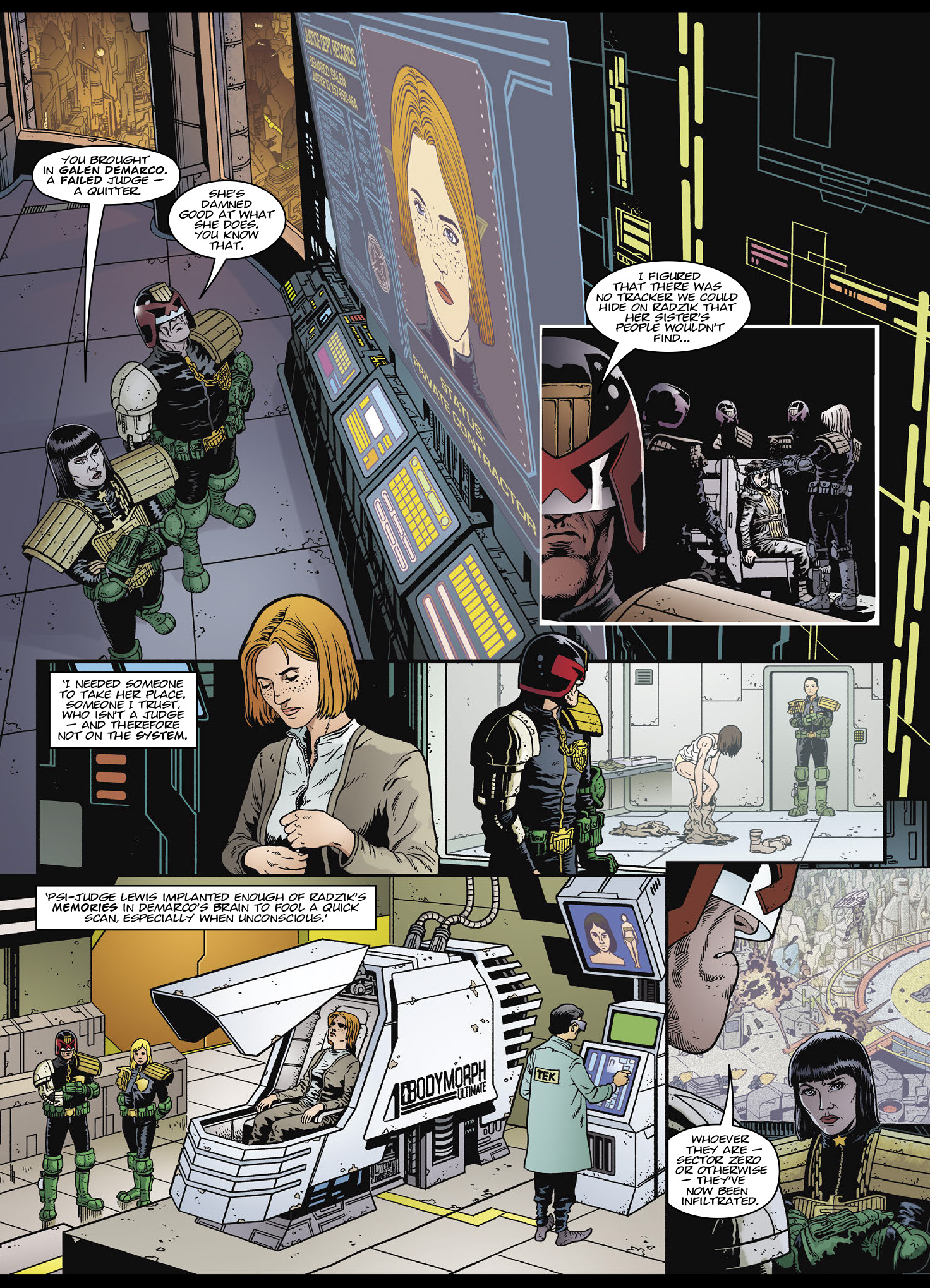 Judge Dredd Megazine (2003-) issue 450 - Page 92