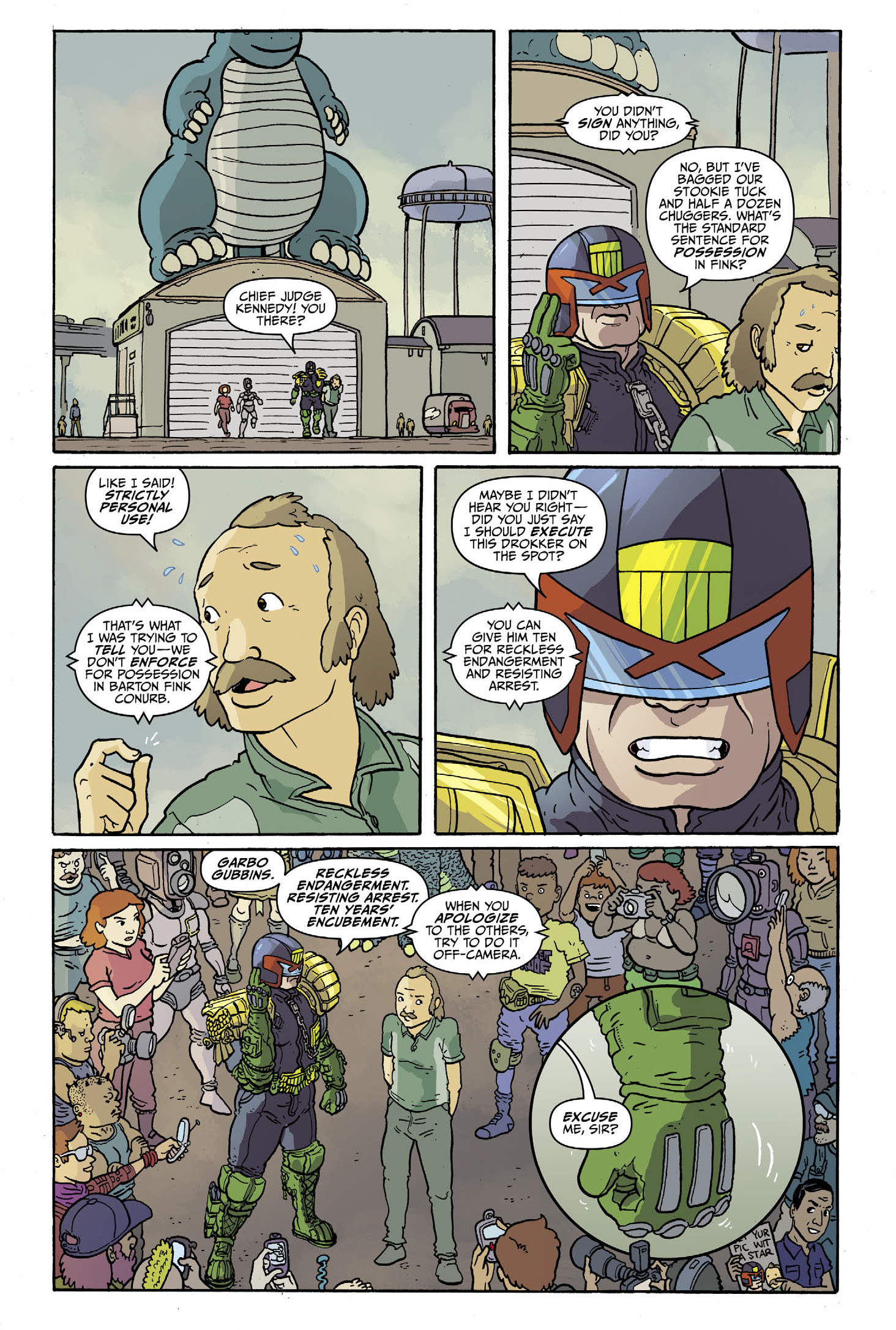 Judge Dredd Megazine (2003-) issue 451 - Page 107