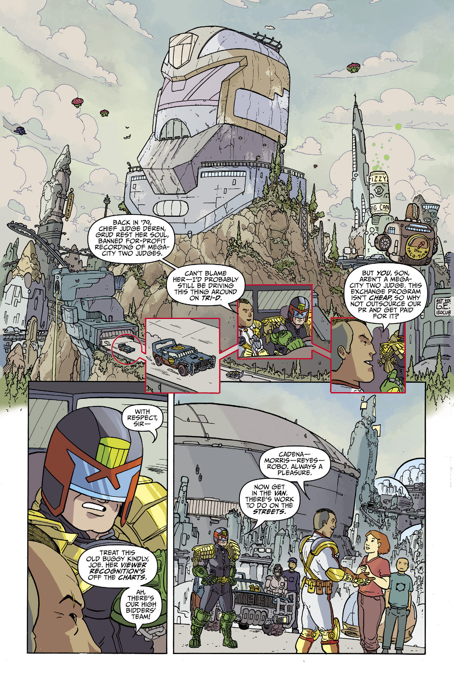 Judge Dredd Megazine (2003-) issue 451 - Page 112