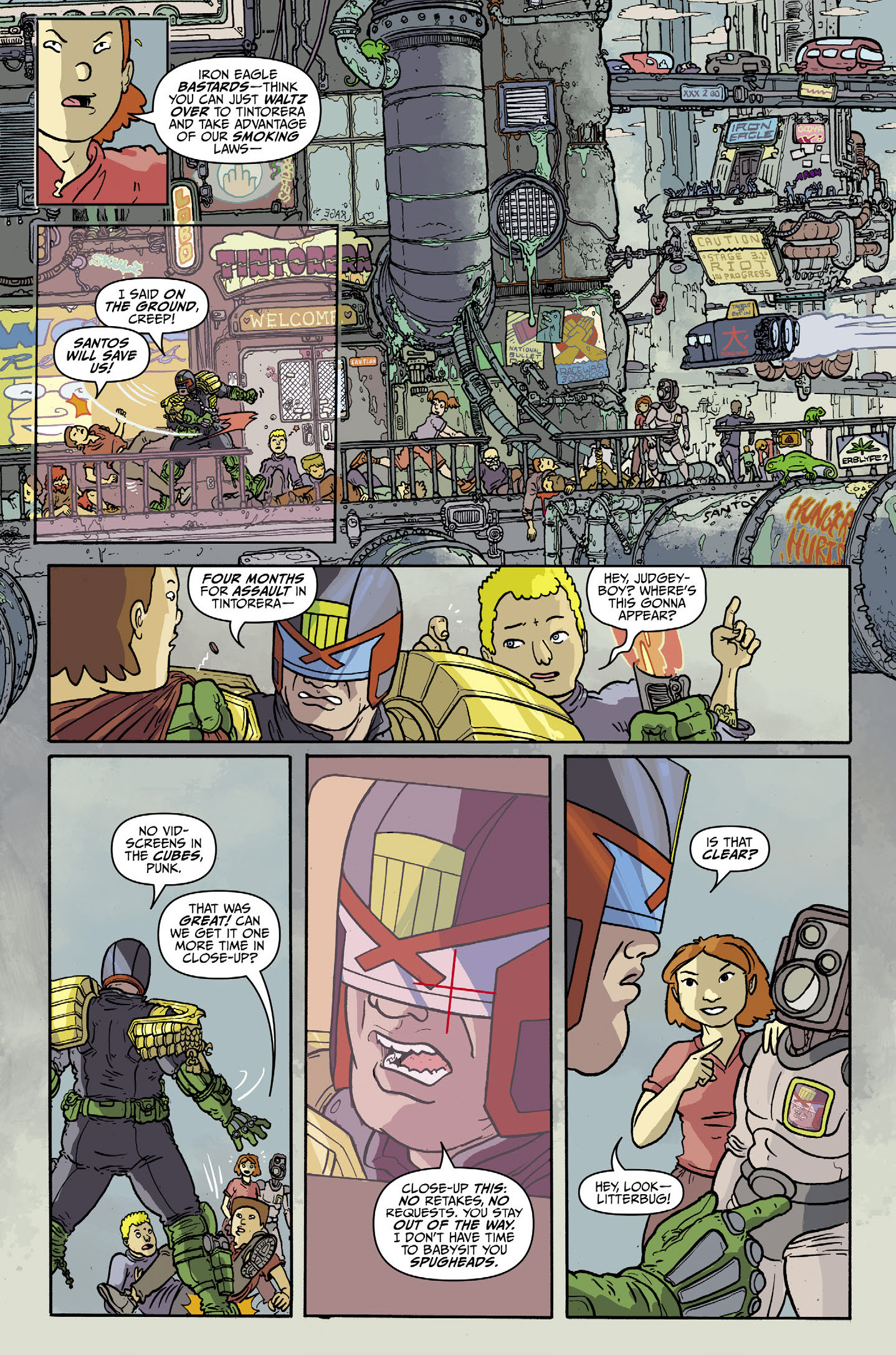 Judge Dredd Megazine (2003-) issue 451 - Page 113