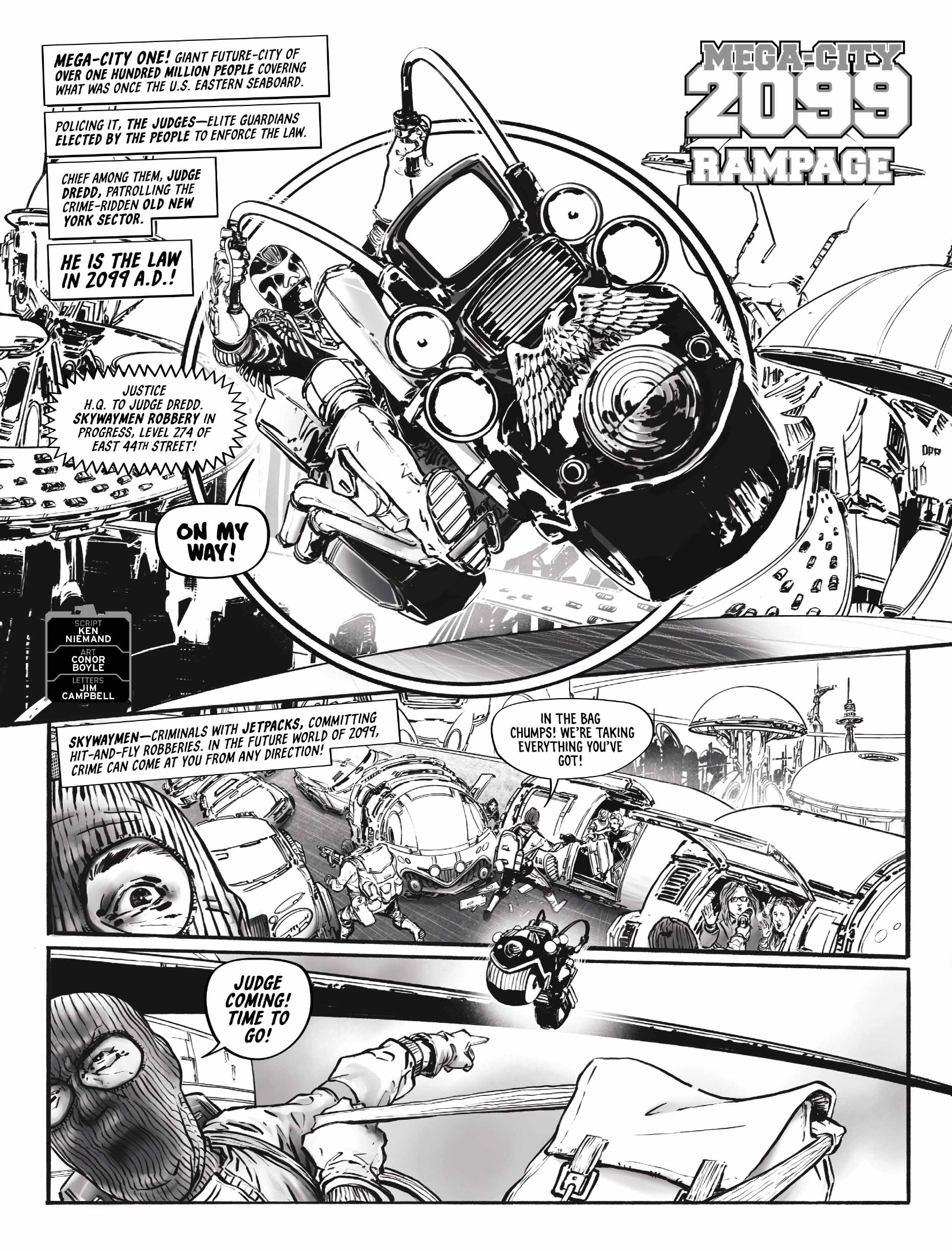 Judge Dredd Megazine (2003-) issue 451 - Page 130