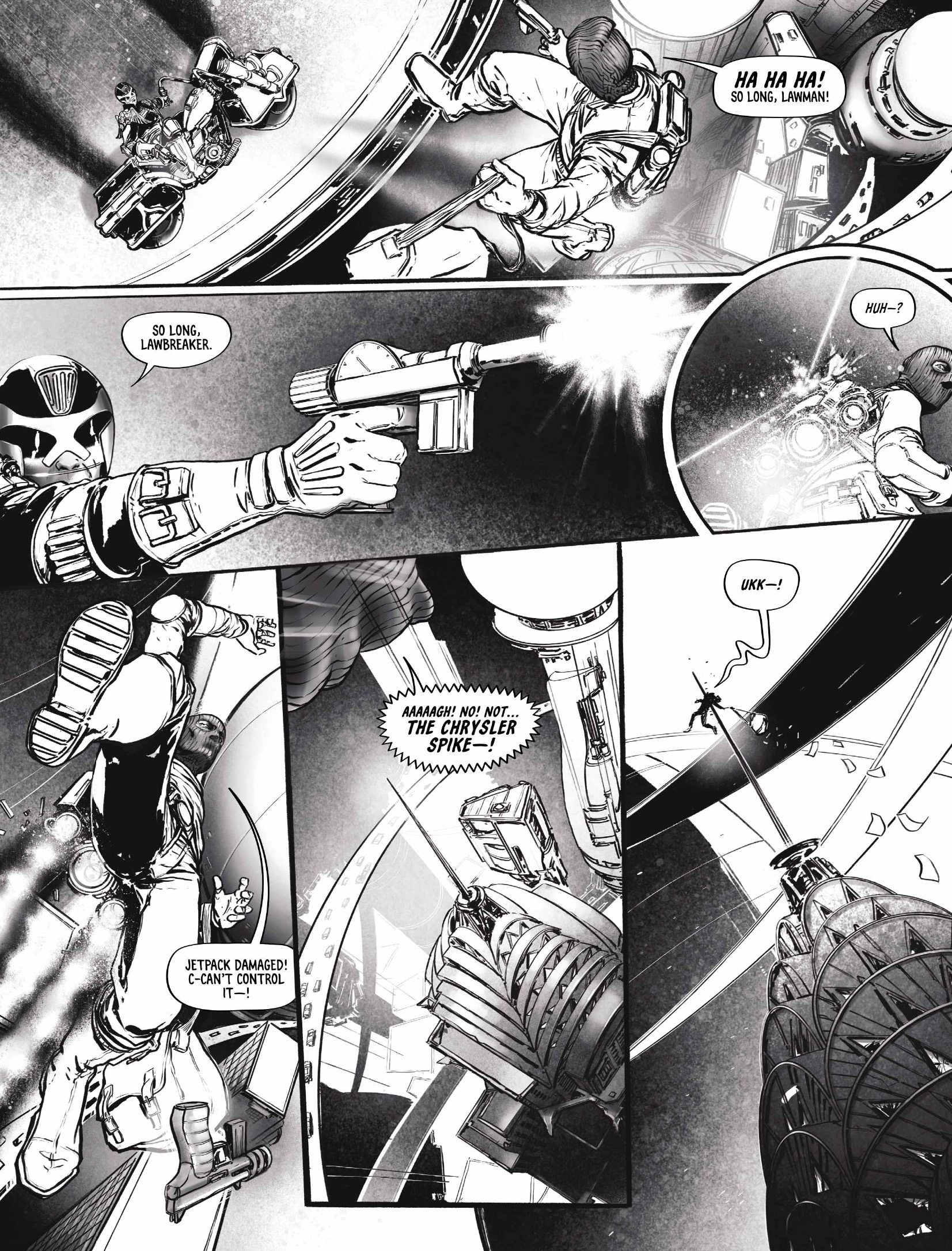 Judge Dredd Megazine (2003-) issue 451 - Page 131