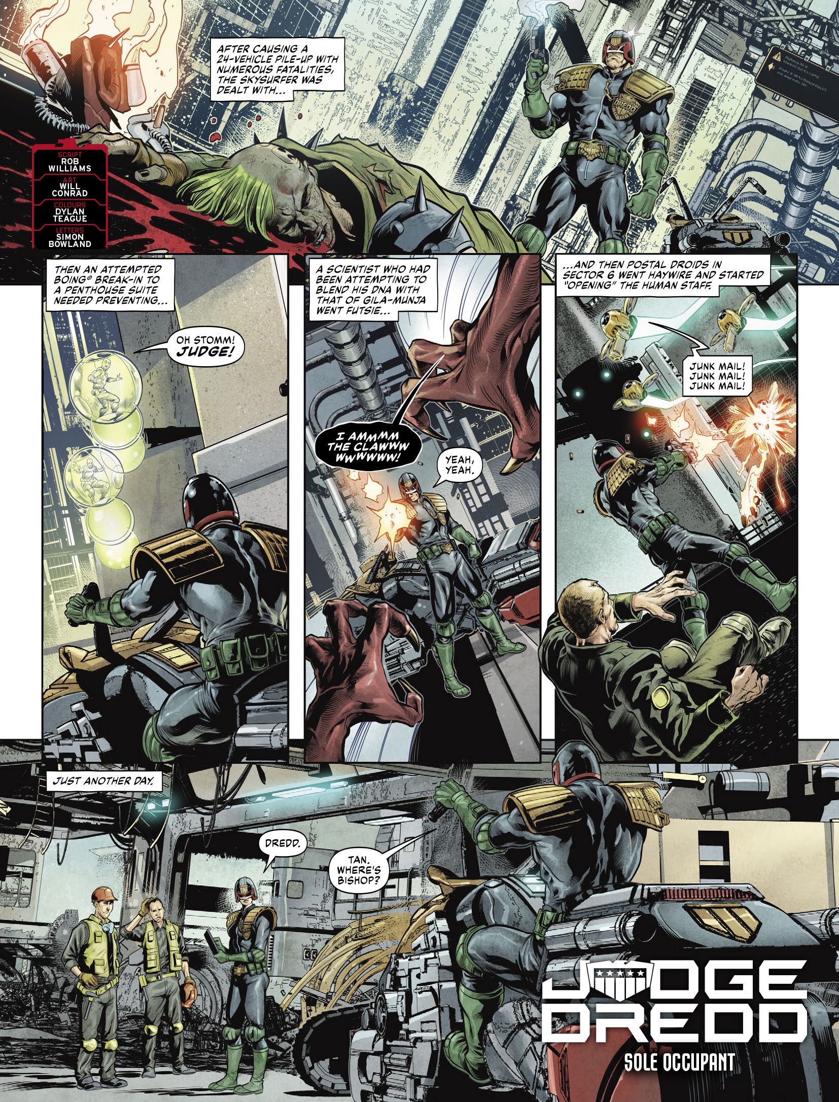 Judge Dredd Megazine (2003-) issue 451 - Page 140