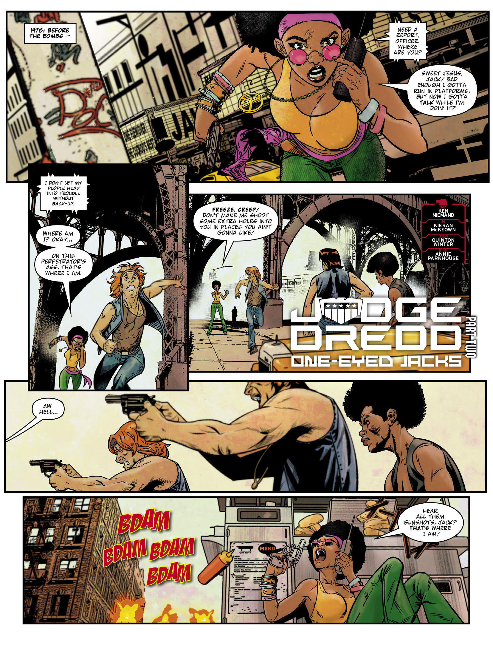 Judge Dredd Megazine (2003-) issue 453 - Page 5