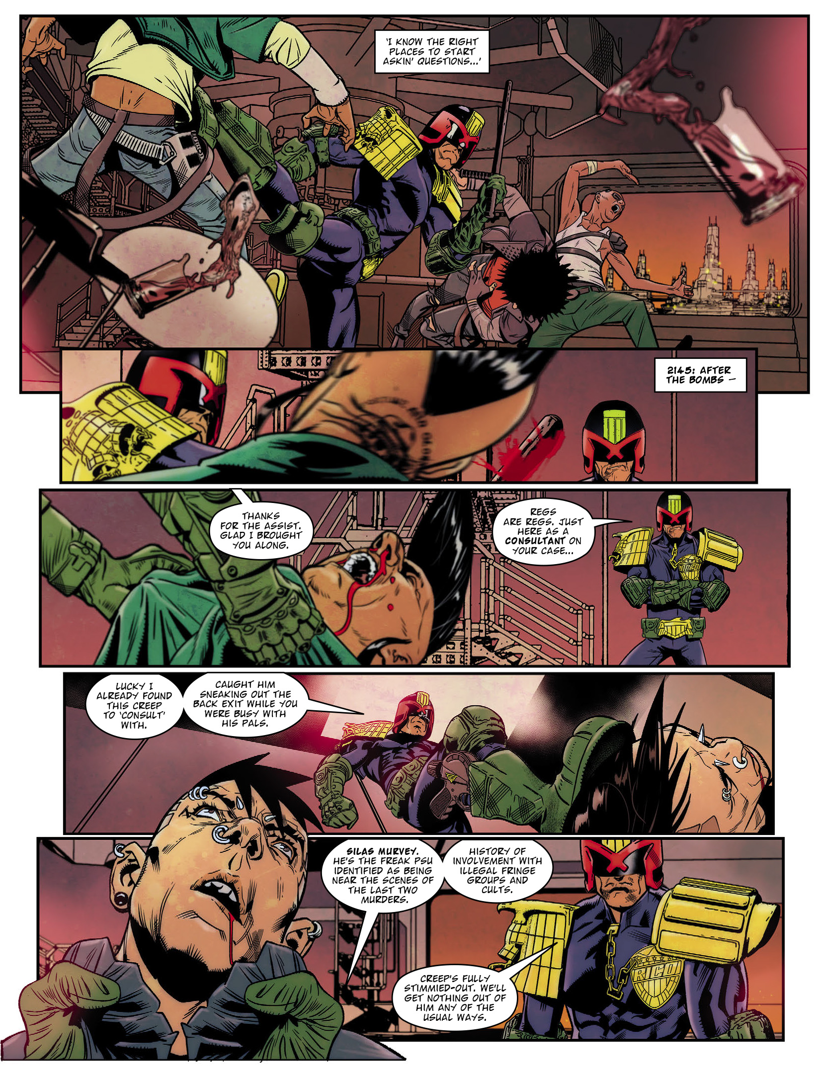 Judge Dredd Megazine (2003-) issue 453 - Page 8