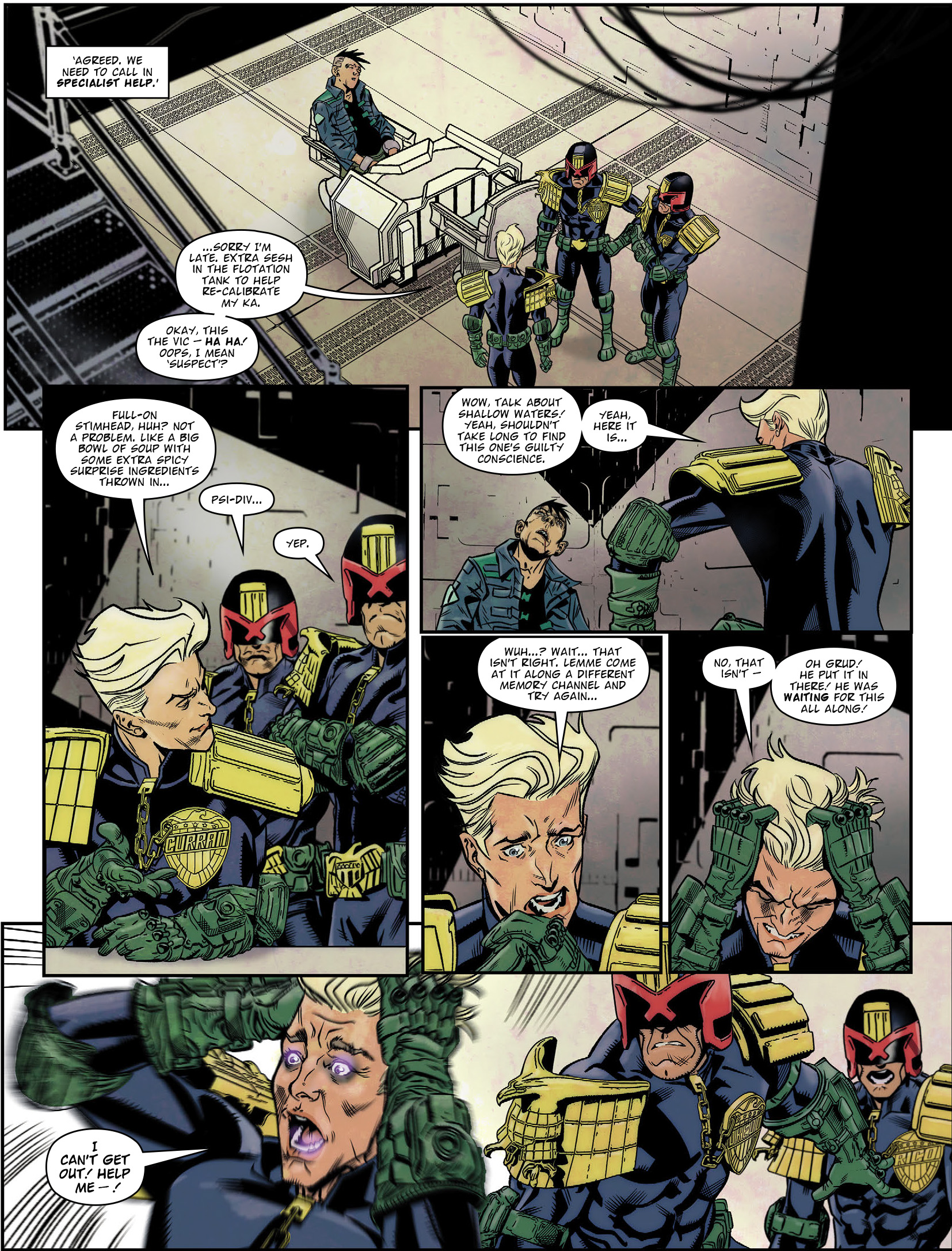 Judge Dredd Megazine (2003-) issue 453 - Page 9