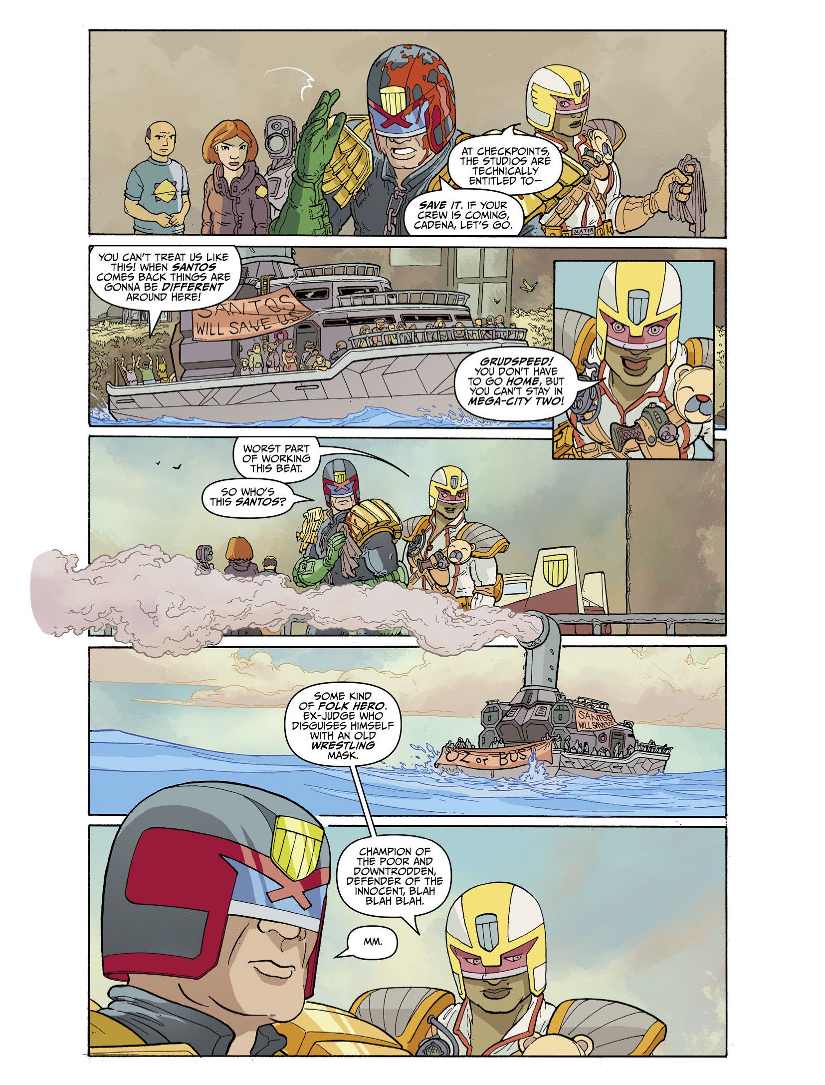 Judge Dredd Megazine (2003-) issue 453 - Page 100