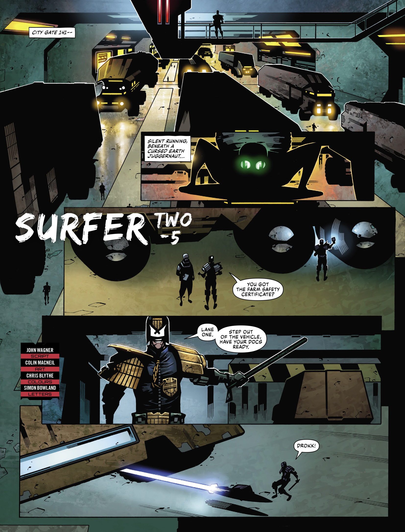 Judge Dredd Megazine (2003-) issue 453 - Page 122