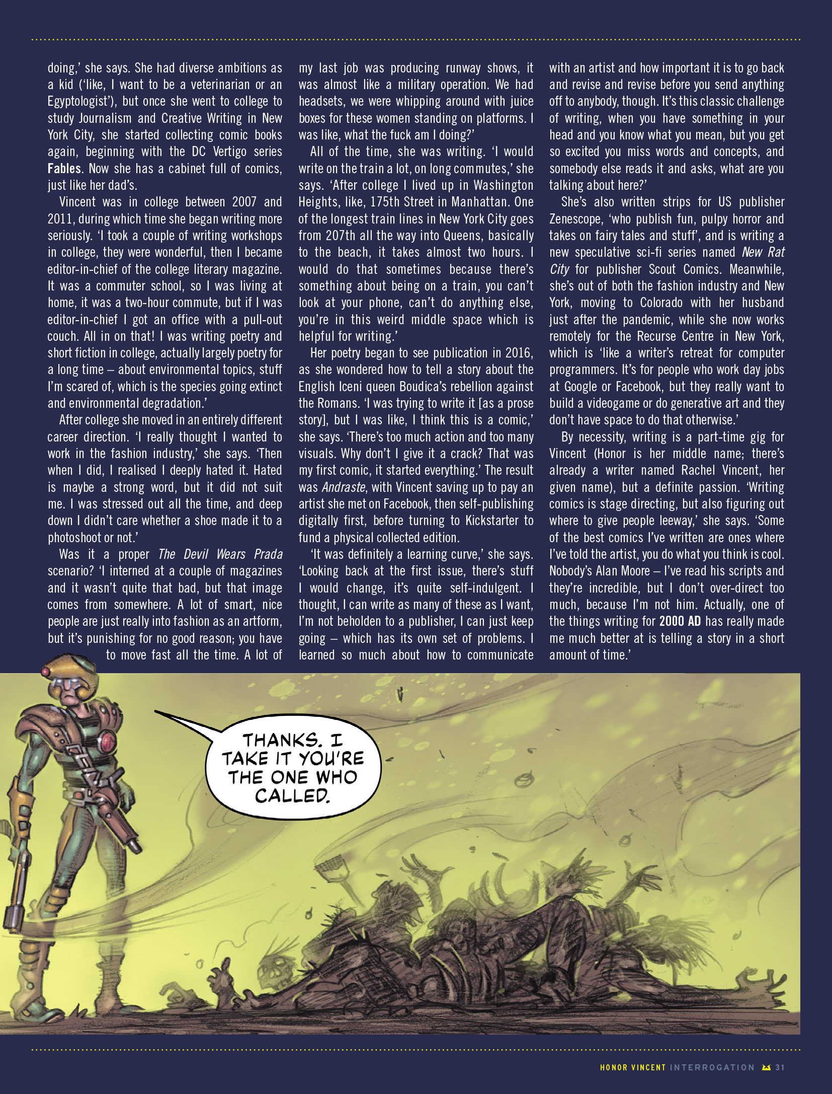 Judge Dredd Megazine (2003-) issue 453 - Page 33