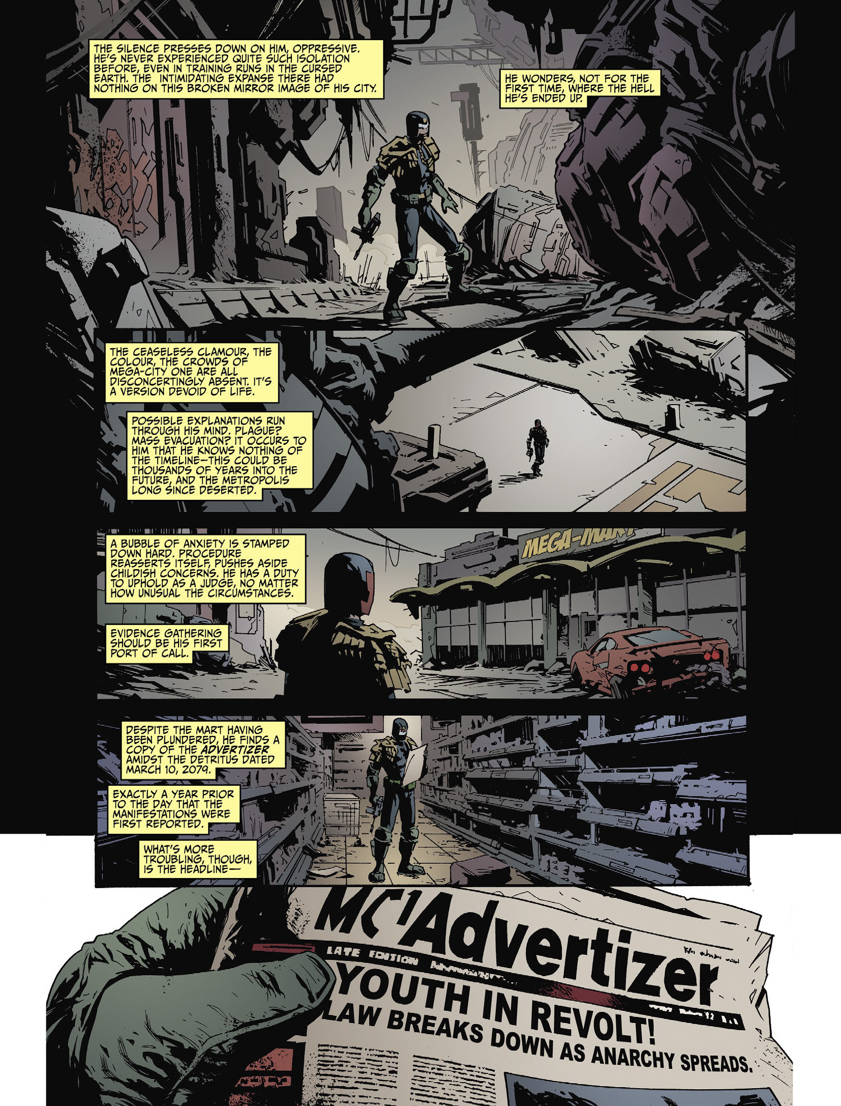 Judge Dredd Megazine (2003-) issue 453 - Page 71