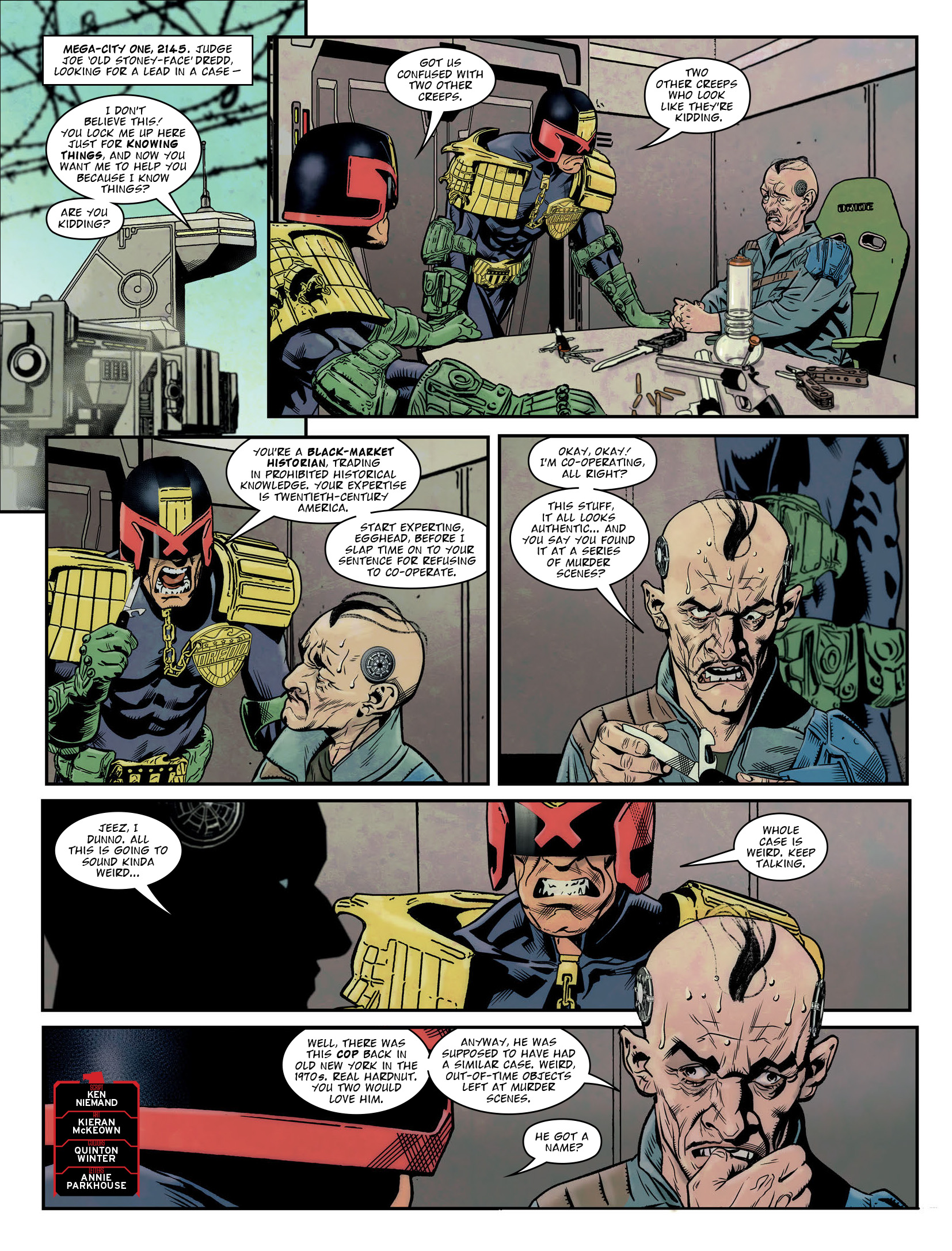 Judge Dredd Megazine (2003-) issue 454 - Page 5