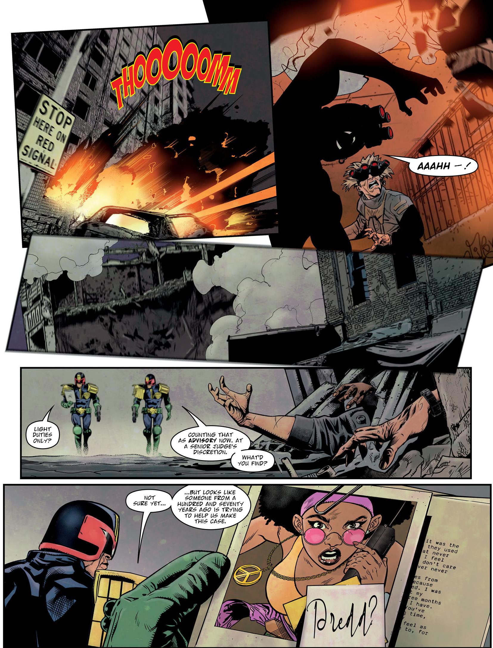 Judge Dredd Megazine (2003-) issue 454 - Page 12