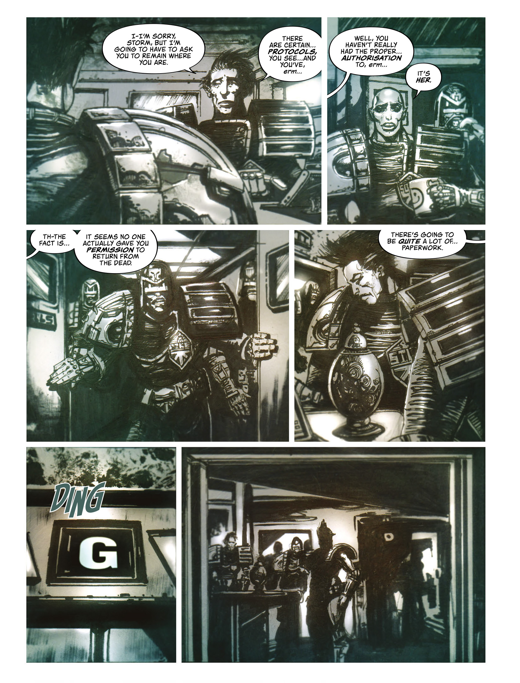 Judge Dredd Megazine (2003-) issue 454 - Page 18