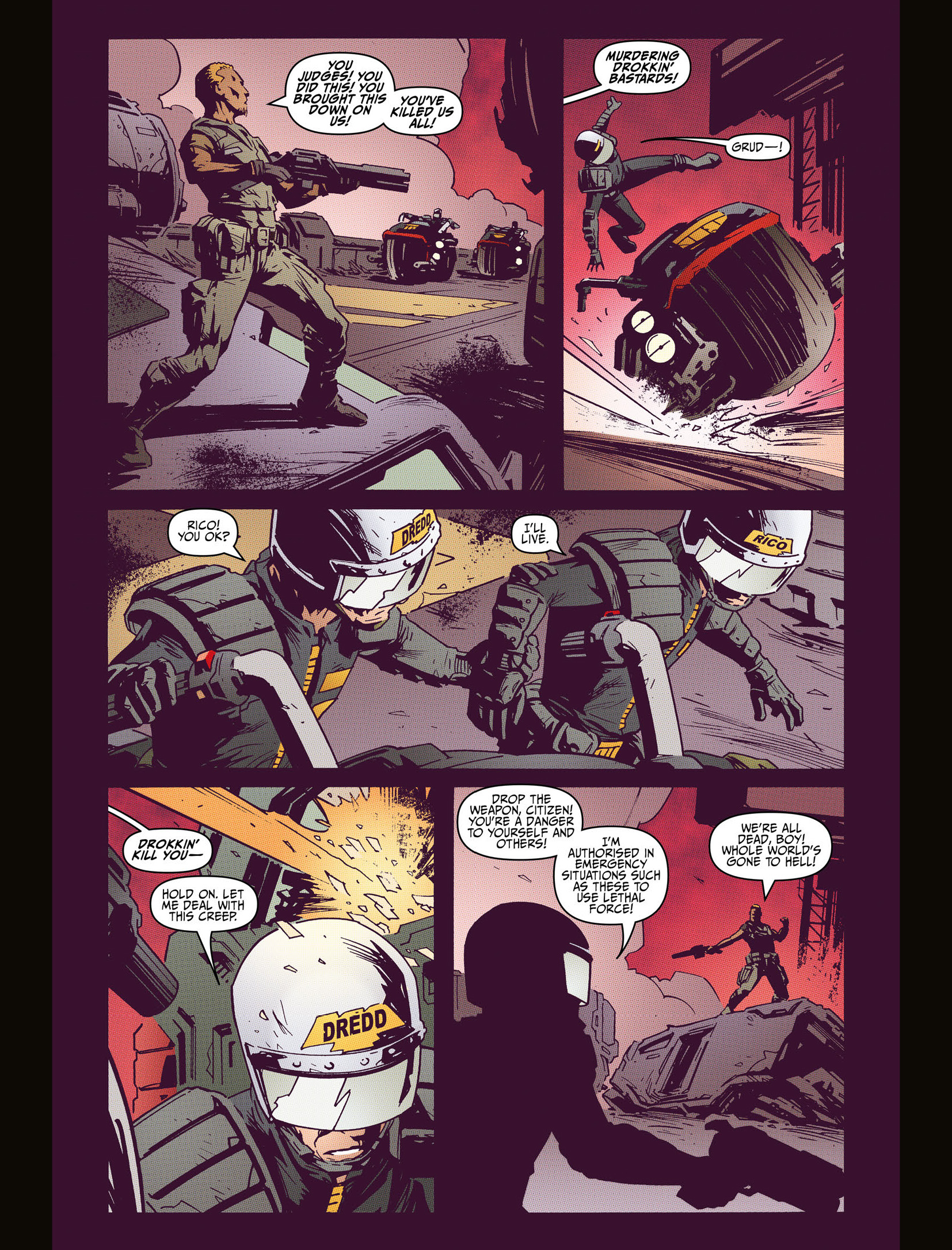 Judge Dredd Megazine (2003-) issue 454 - Page 64