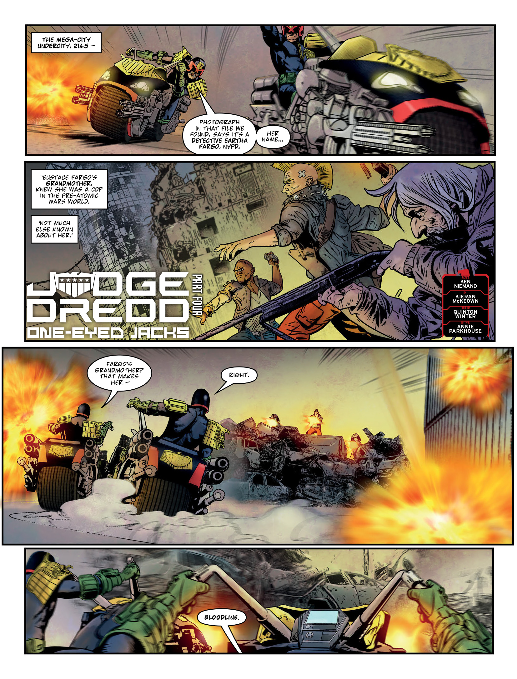 Judge Dredd Megazine (2003-) issue 455 - Page 5