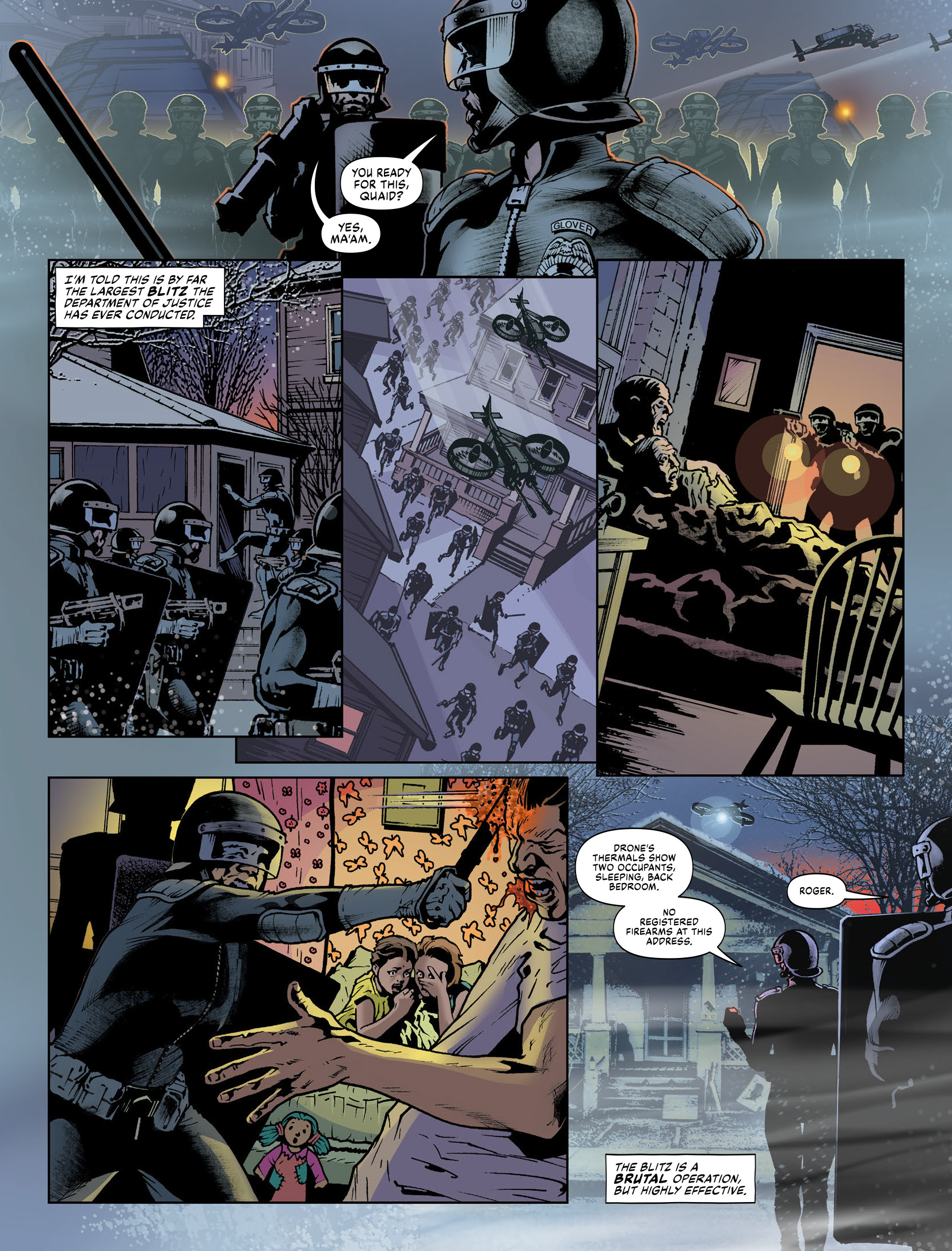 Judge Dredd Megazine (2003-) issue 455 - Page 122