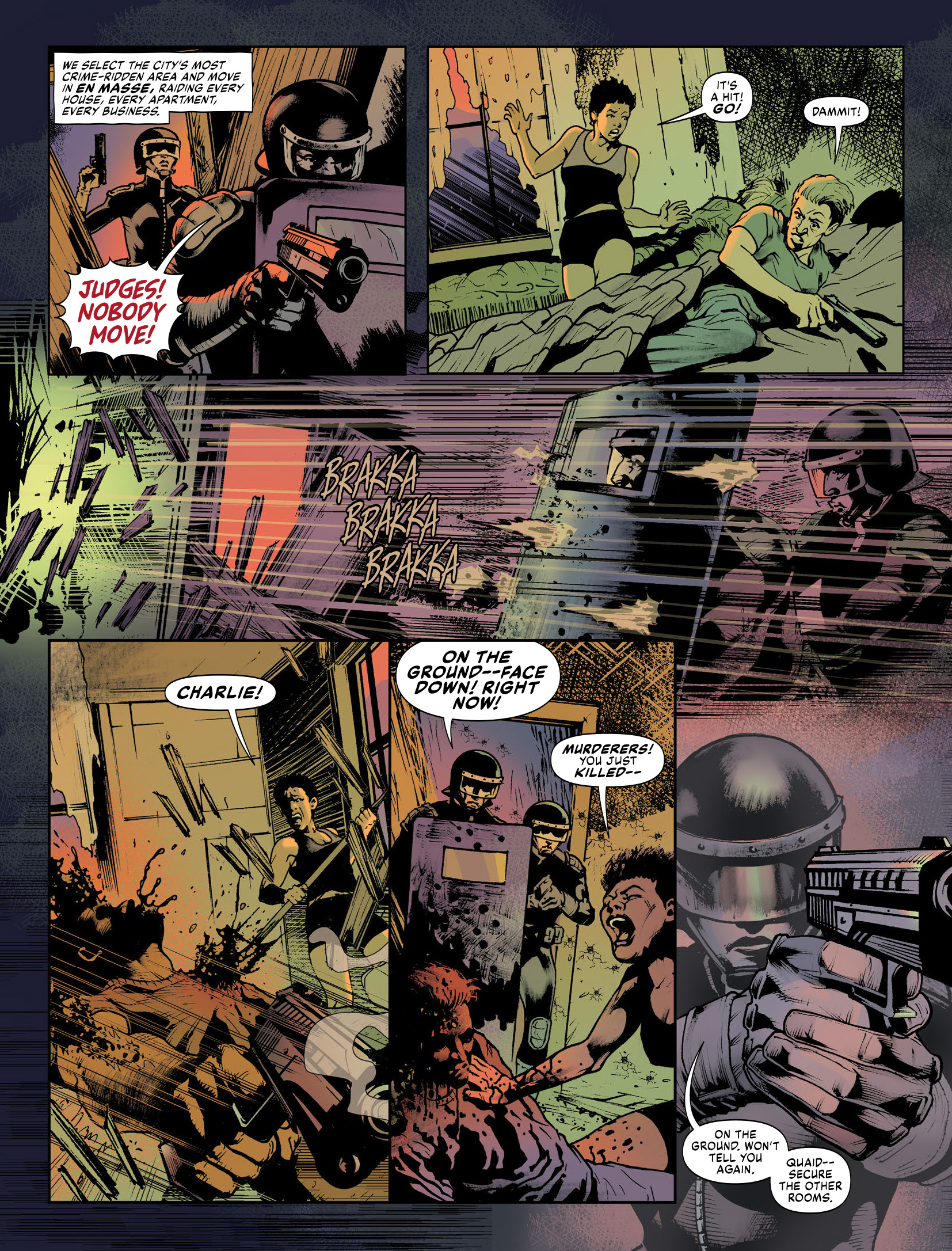 Judge Dredd Megazine (2003-) issue 455 - Page 123