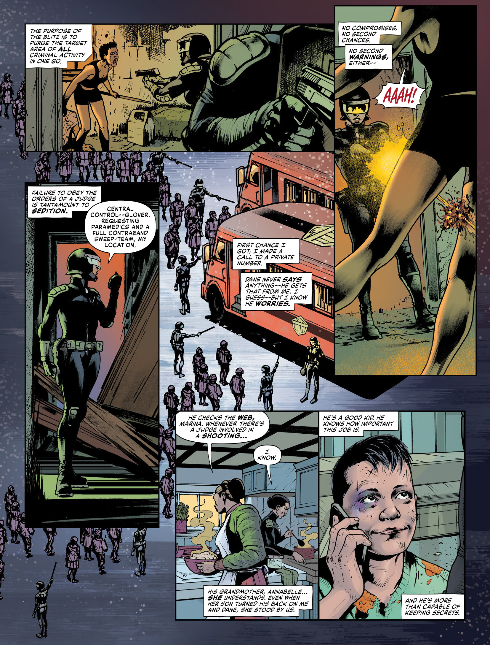 Judge Dredd Megazine (2003-) issue 455 - Page 124