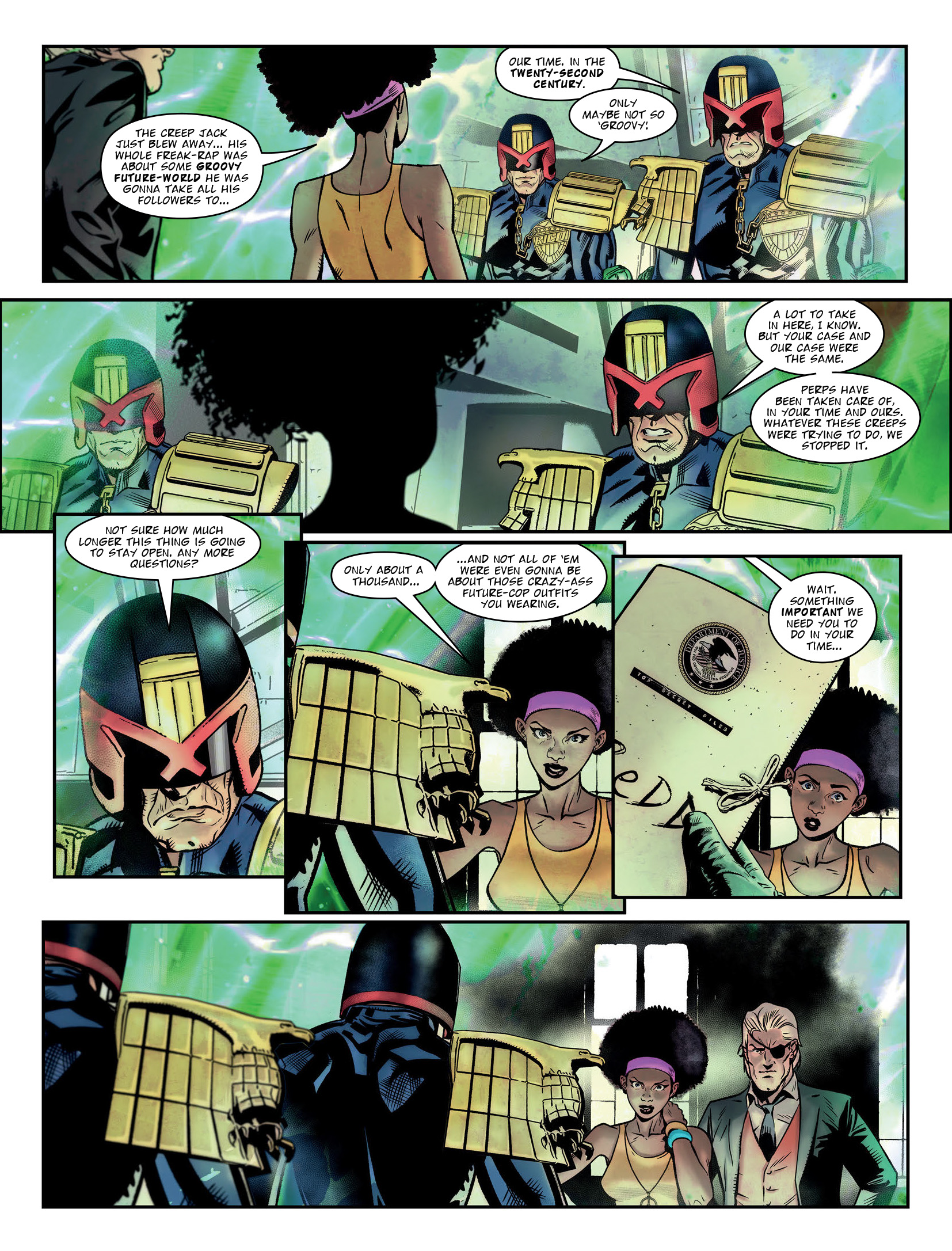 Judge Dredd Megazine (2003-) issue 456 - Page 12