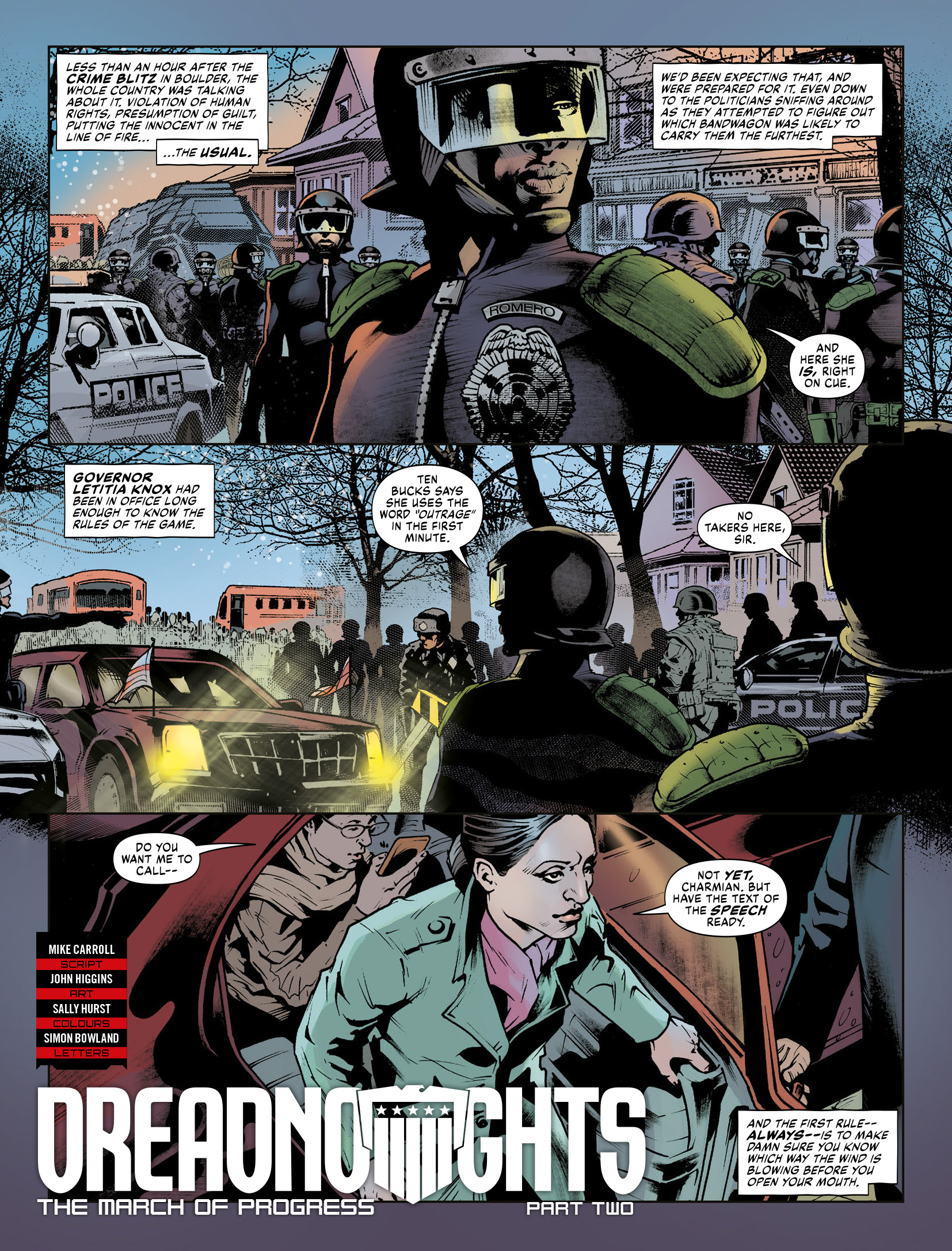 Judge Dredd Megazine (2003-) issue 456 - Page 121