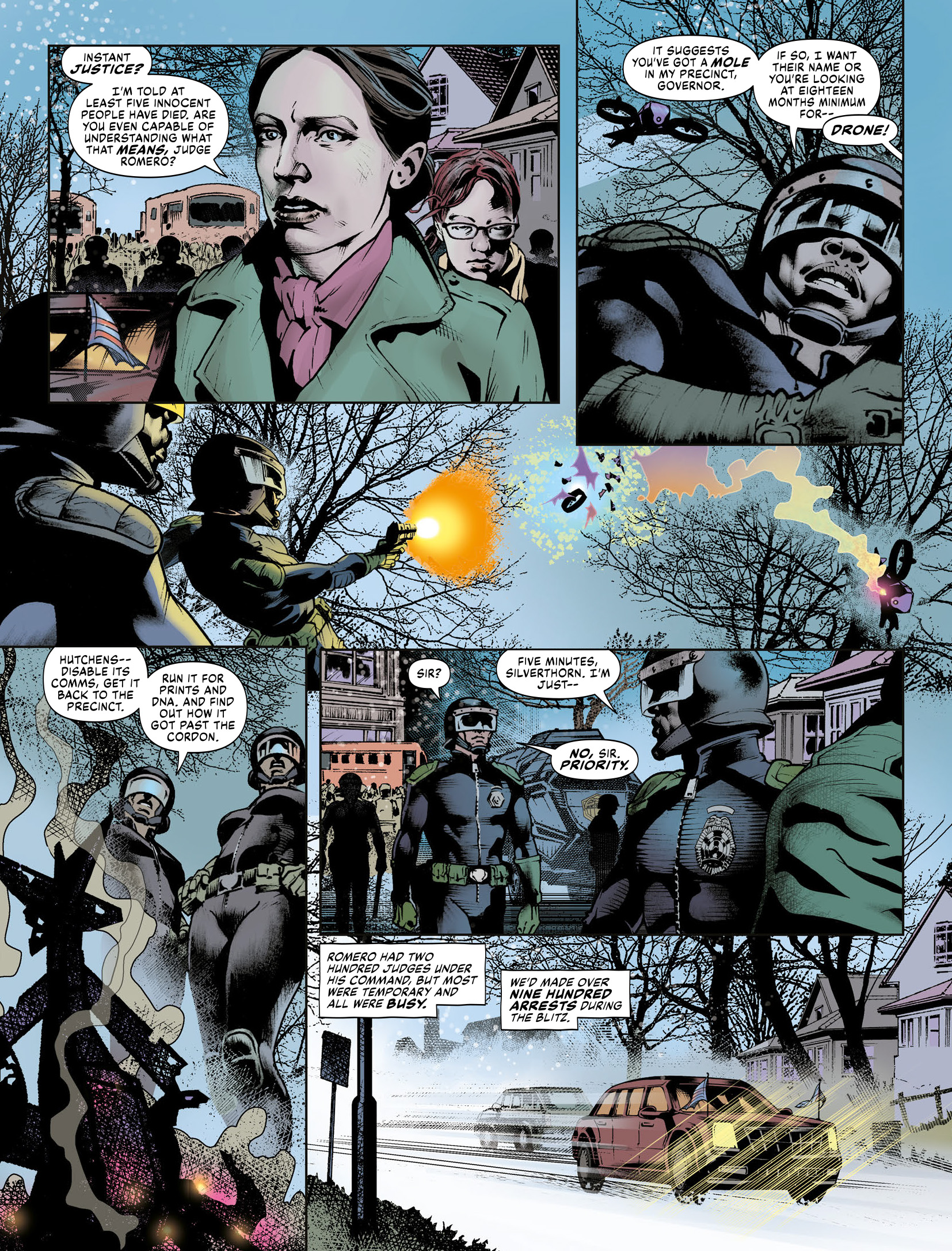 Judge Dredd Megazine (2003-) issue 456 - Page 123