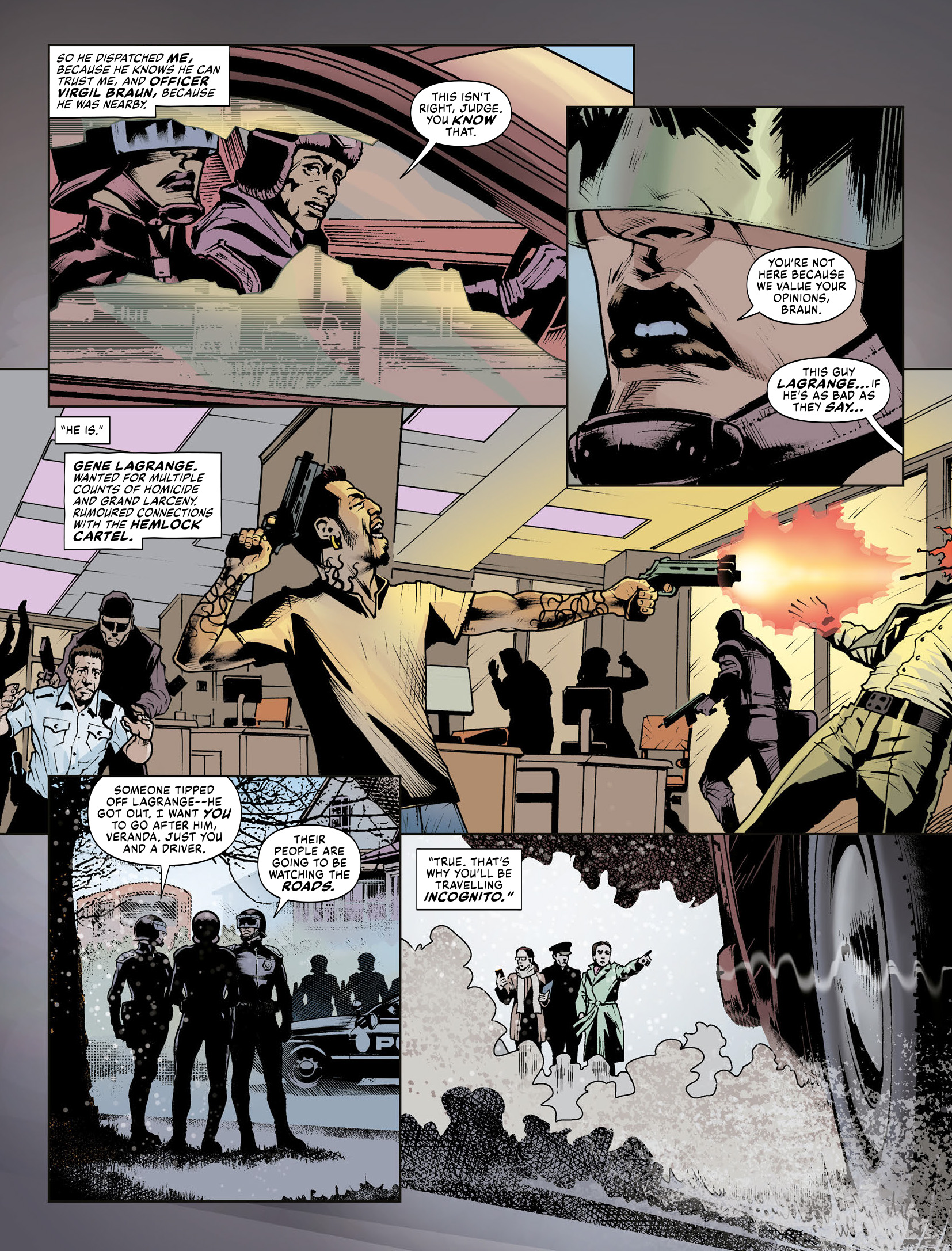 Judge Dredd Megazine (2003-) issue 456 - Page 124