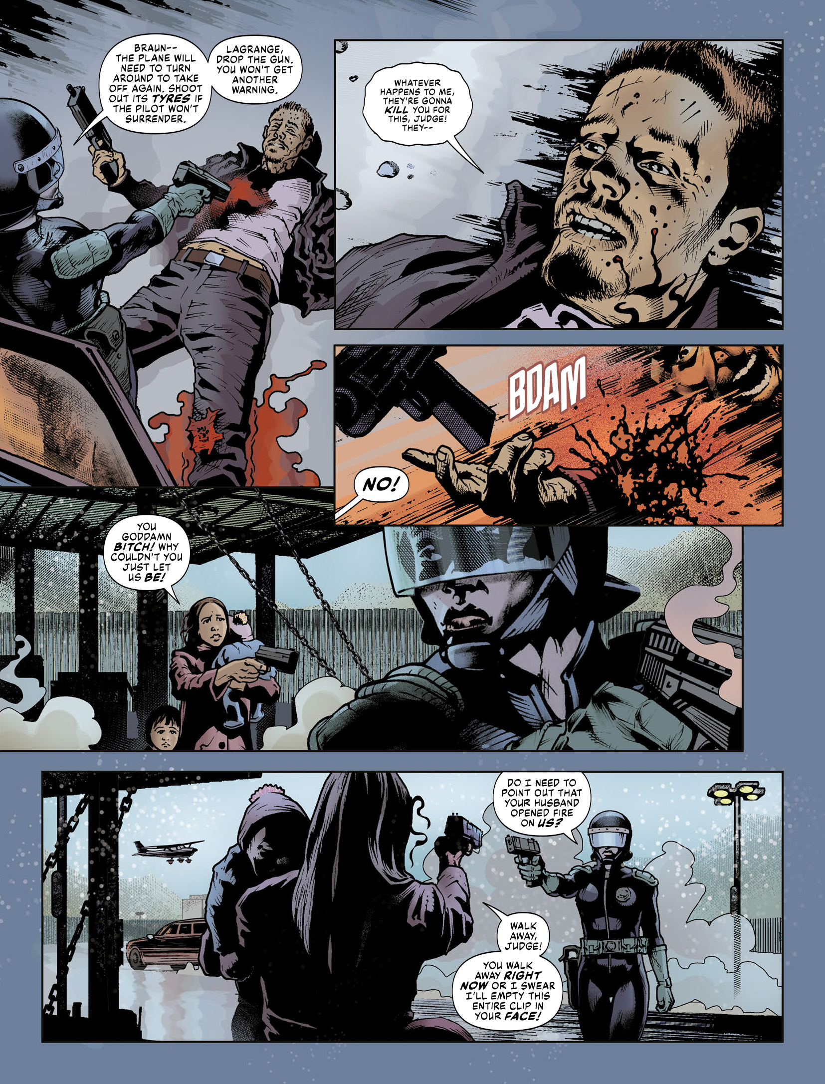 Judge Dredd Megazine (2003-) issue 456 - Page 128