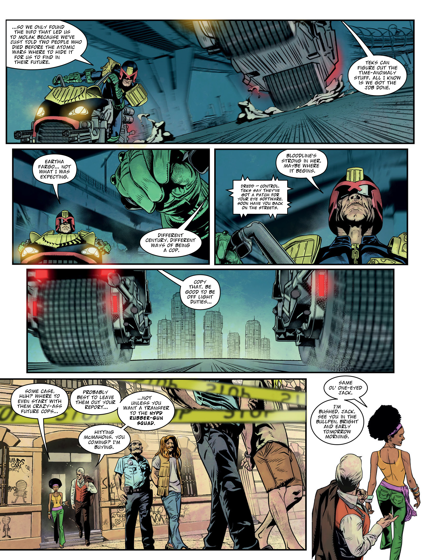 Judge Dredd Megazine (2003-) issue 456 - Page 13