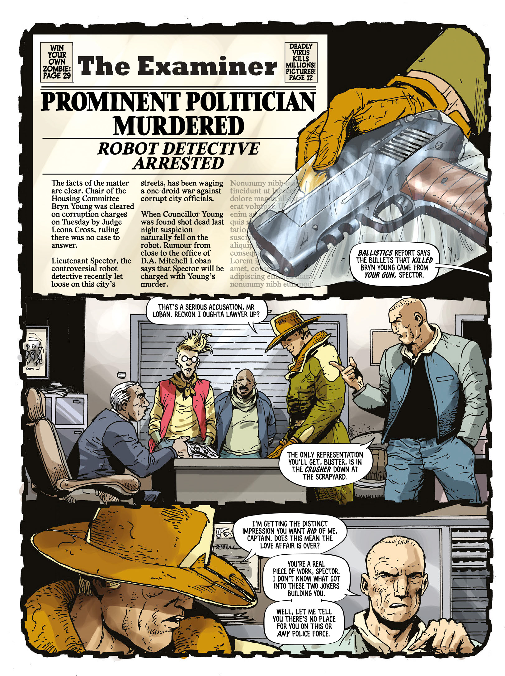 Judge Dredd Megazine (2003-) issue 456 - Page 17