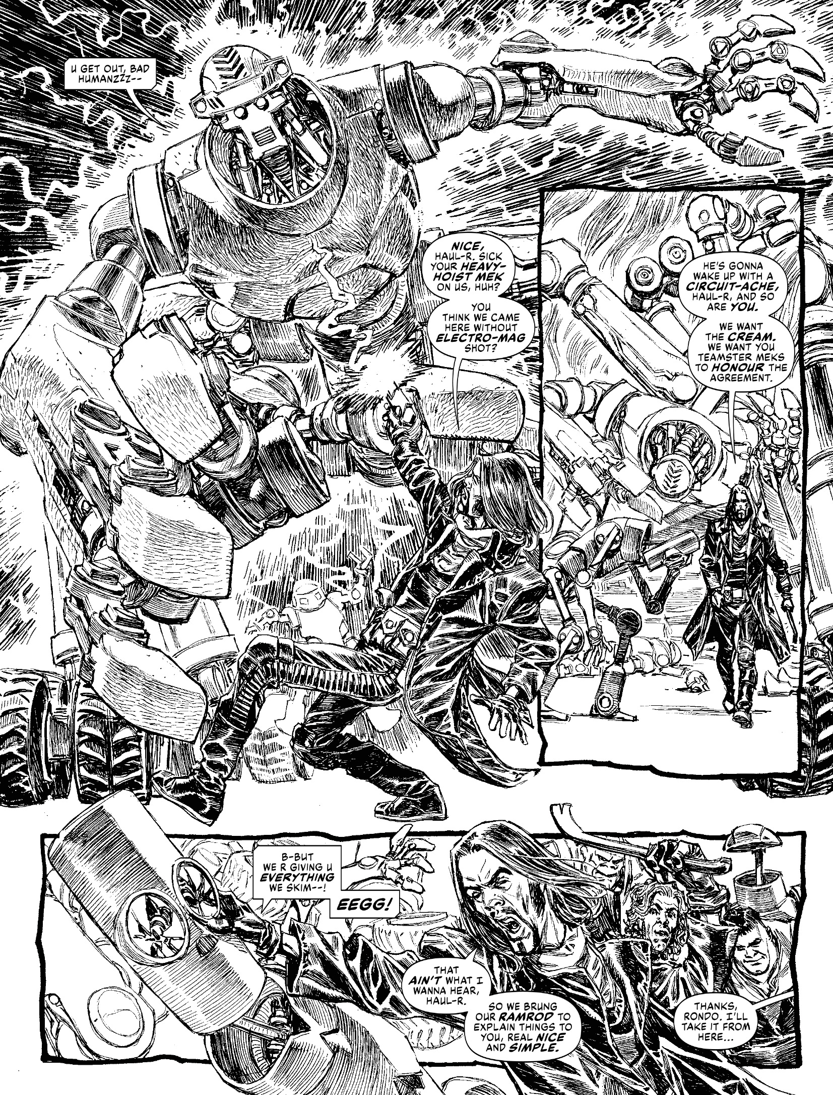 Judge Dredd Megazine (2003-) issue 456 - Page 55