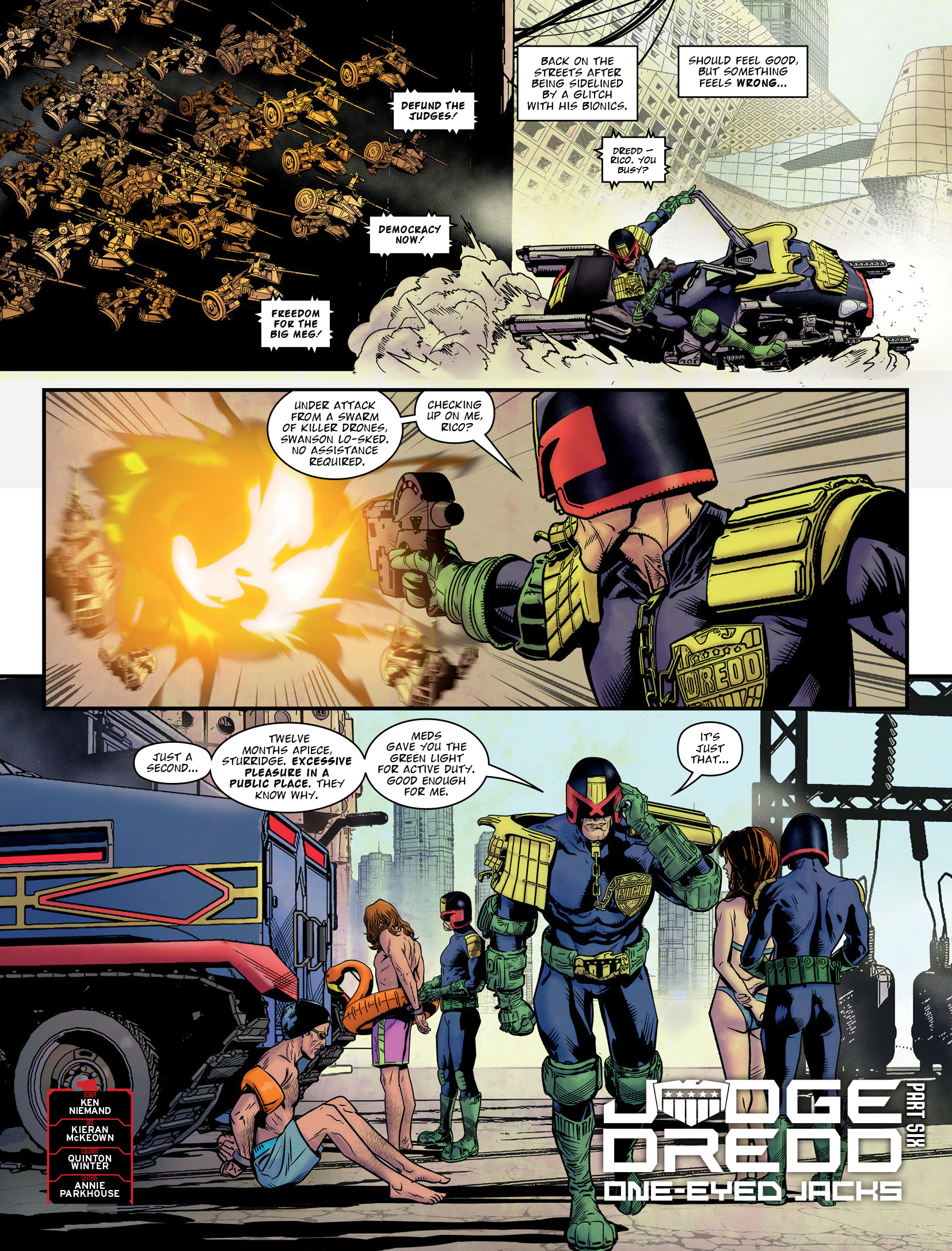 Judge Dredd Megazine (2003-) issue 457 - Page 5