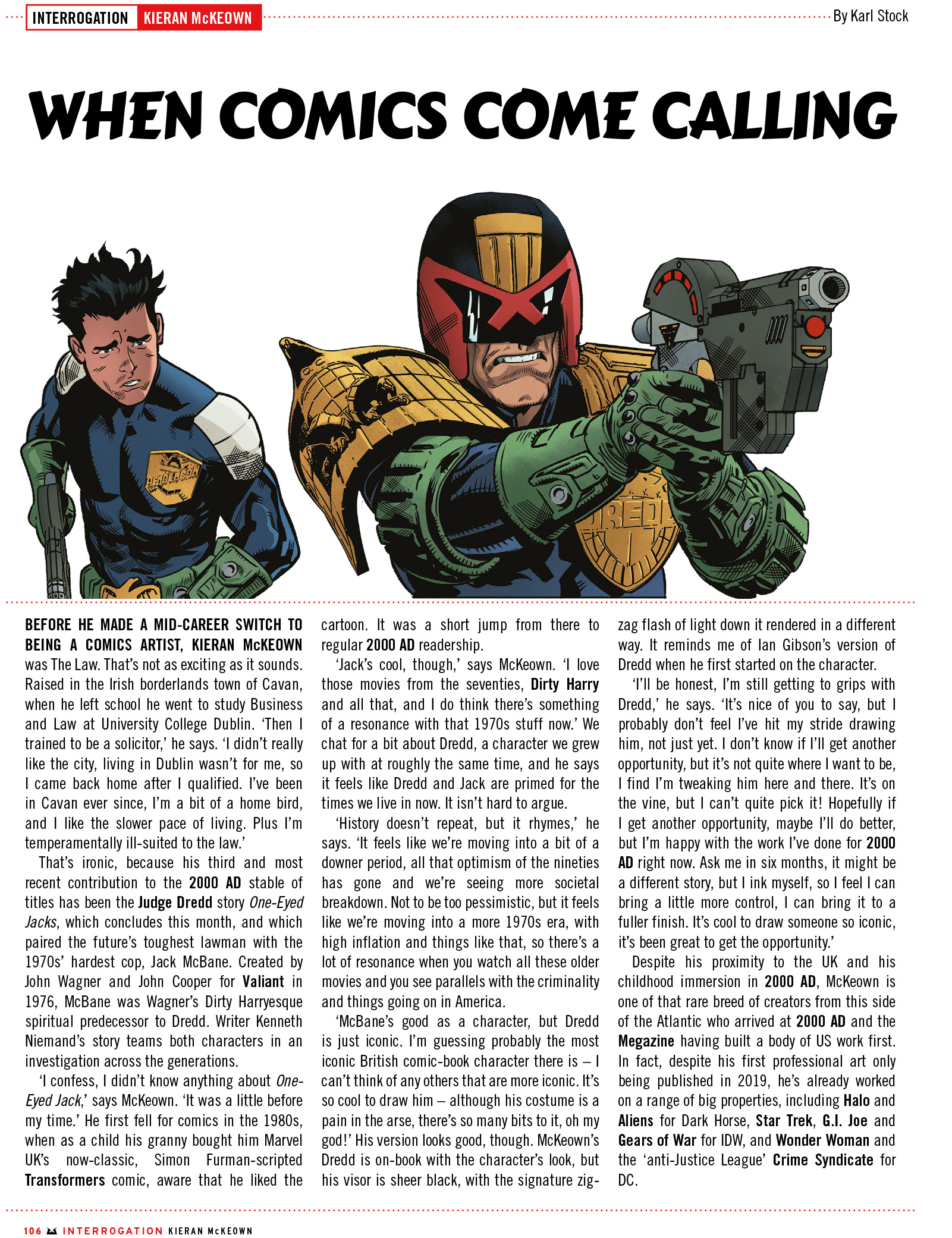 Judge Dredd Megazine (2003-) issue 457 - Page 108