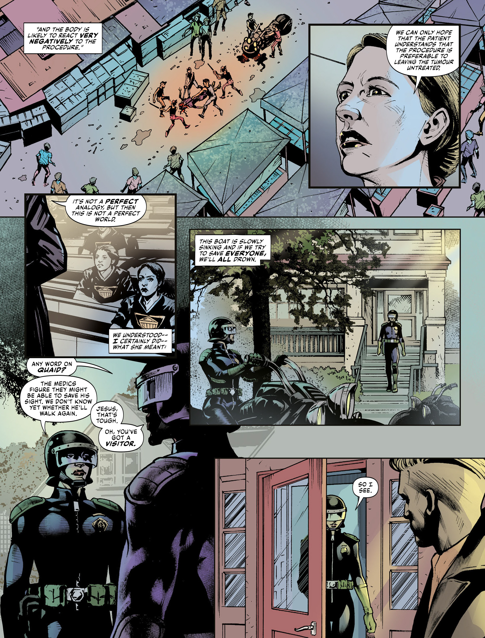 Judge Dredd Megazine (2003-) issue 457 - Page 128