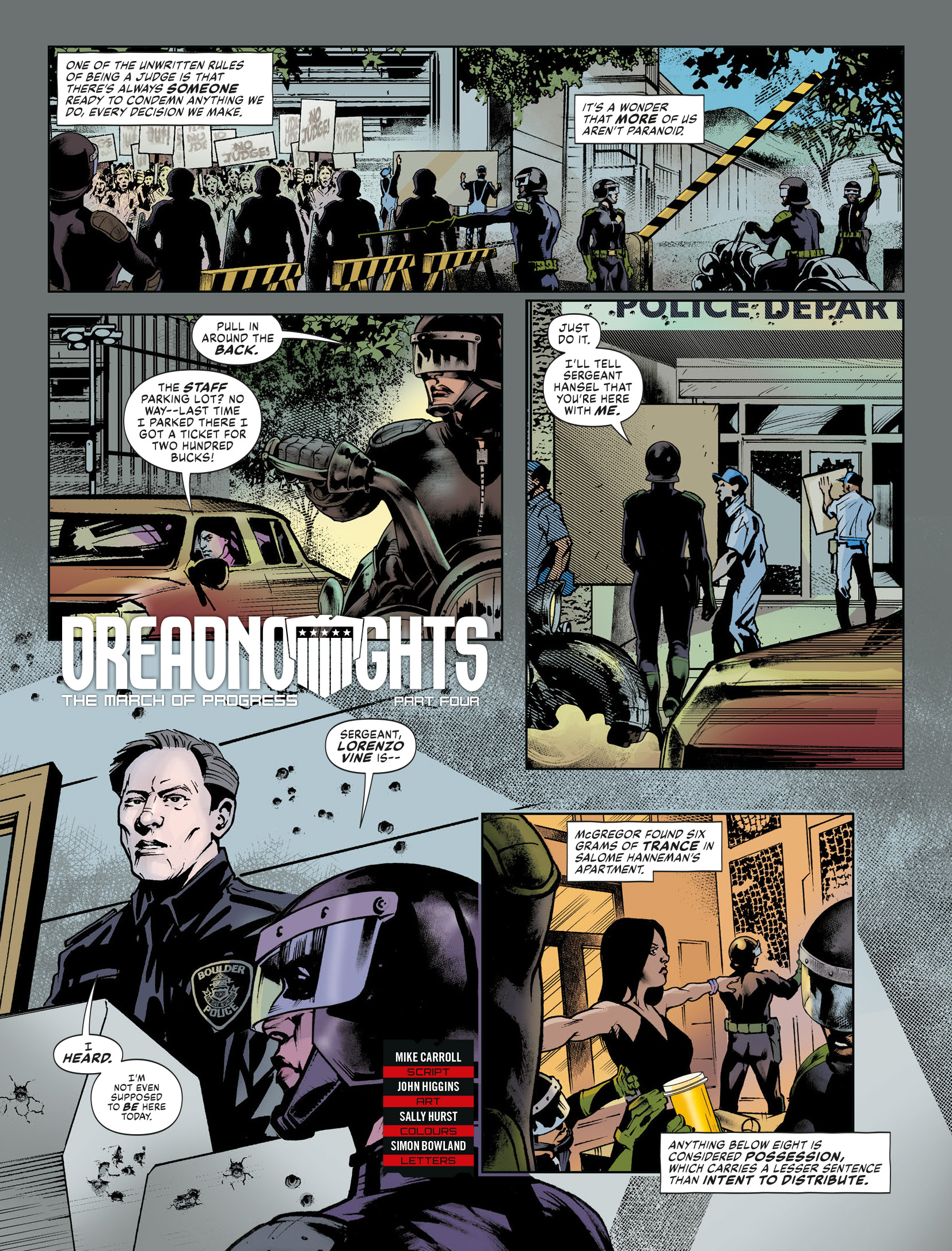 Judge Dredd Megazine (2003-) issue 458 - Page 121