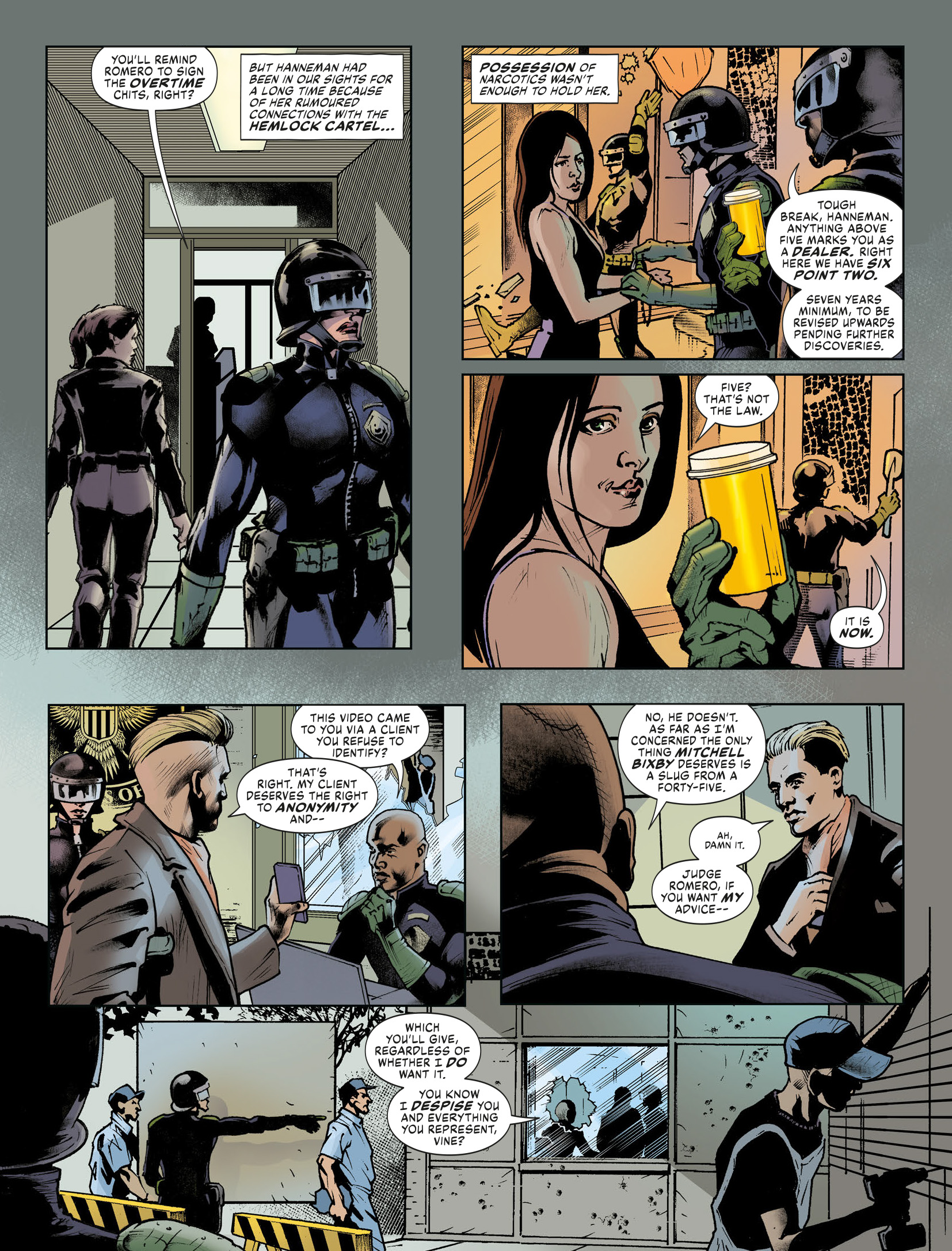 Judge Dredd Megazine (2003-) issue 458 - Page 122