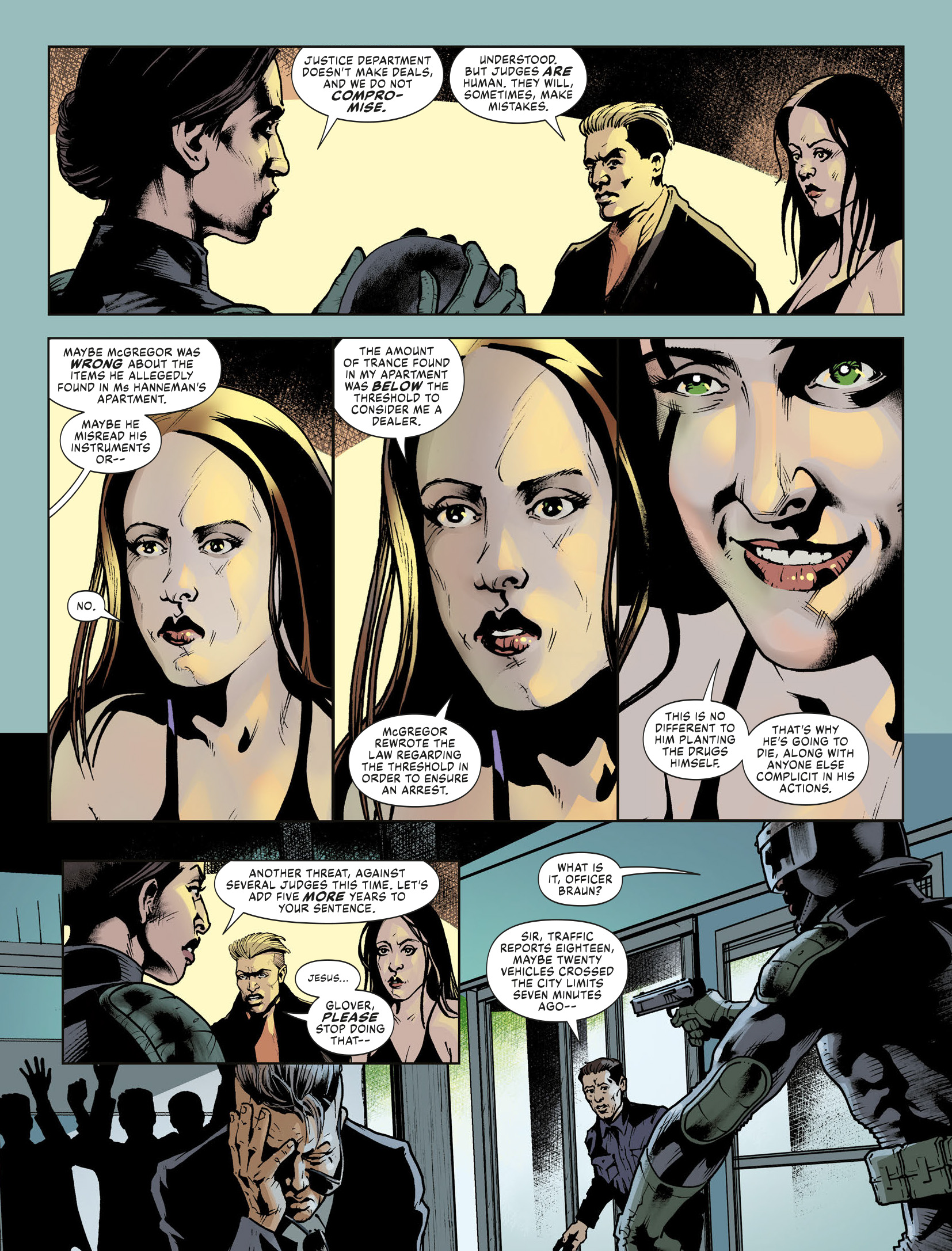 Judge Dredd Megazine (2003-) issue 458 - Page 128