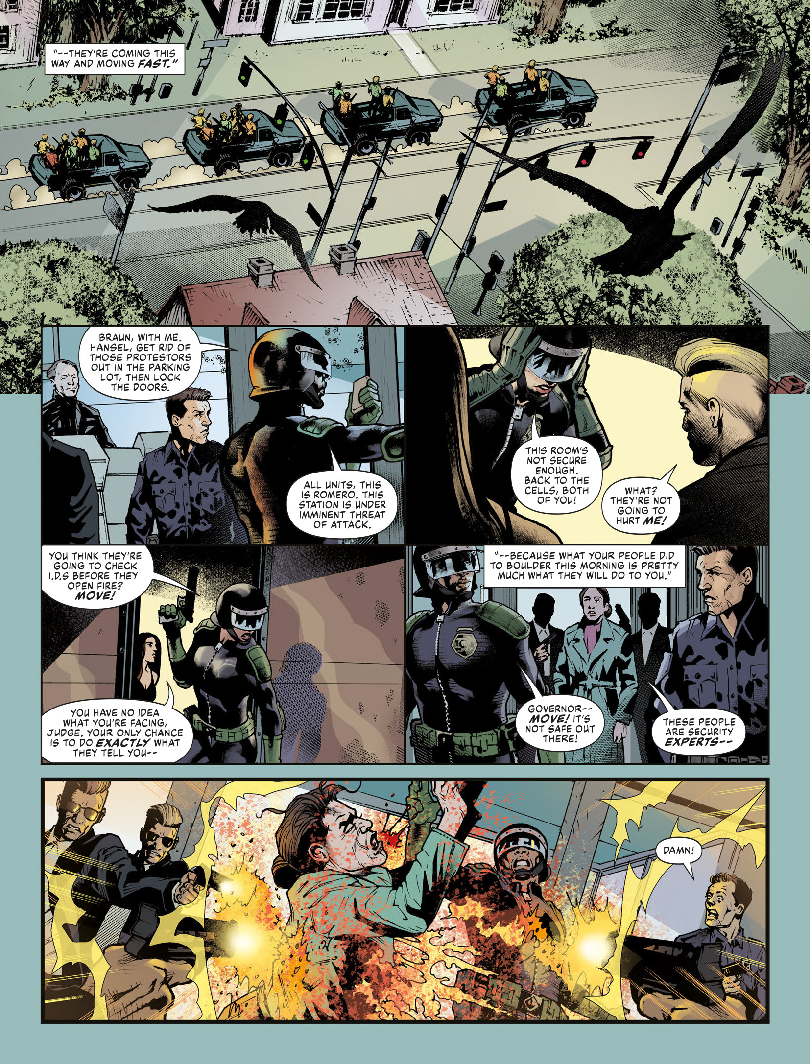 Judge Dredd Megazine (2003-) issue 458 - Page 129