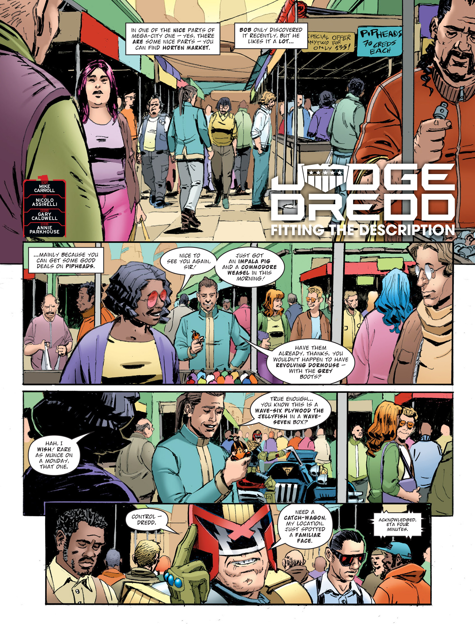 Judge Dredd Megazine (2003-) issue 459 - Page 5