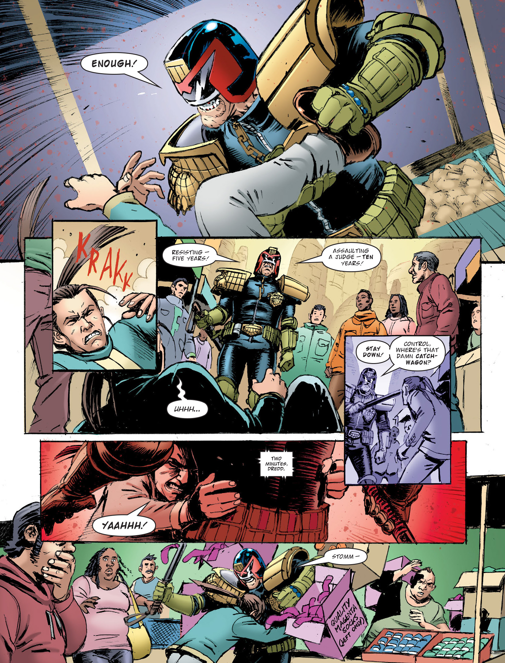 Judge Dredd Megazine (2003-) issue 459 - Page 10