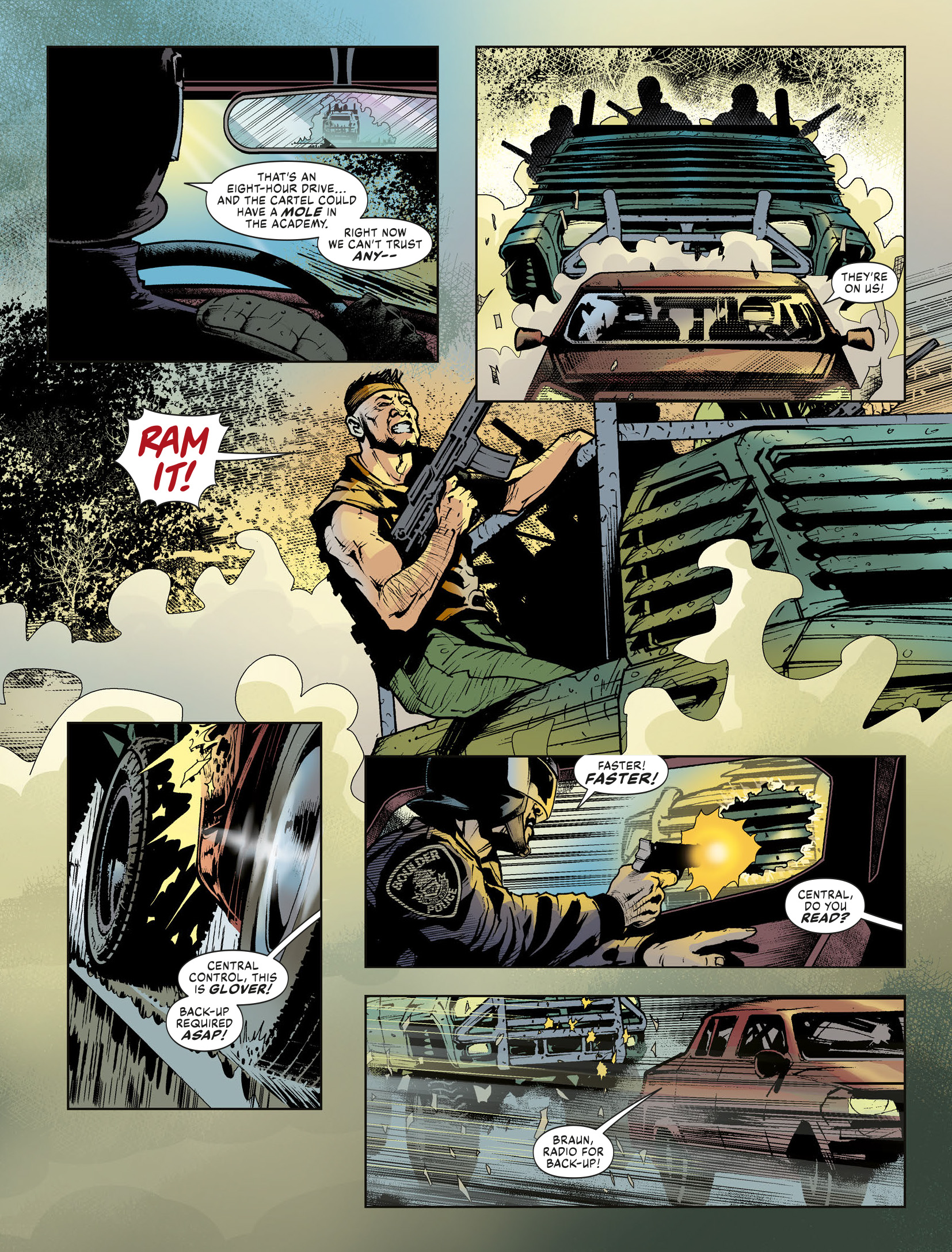 Judge Dredd Megazine (2003-) issue 459 - Page 129