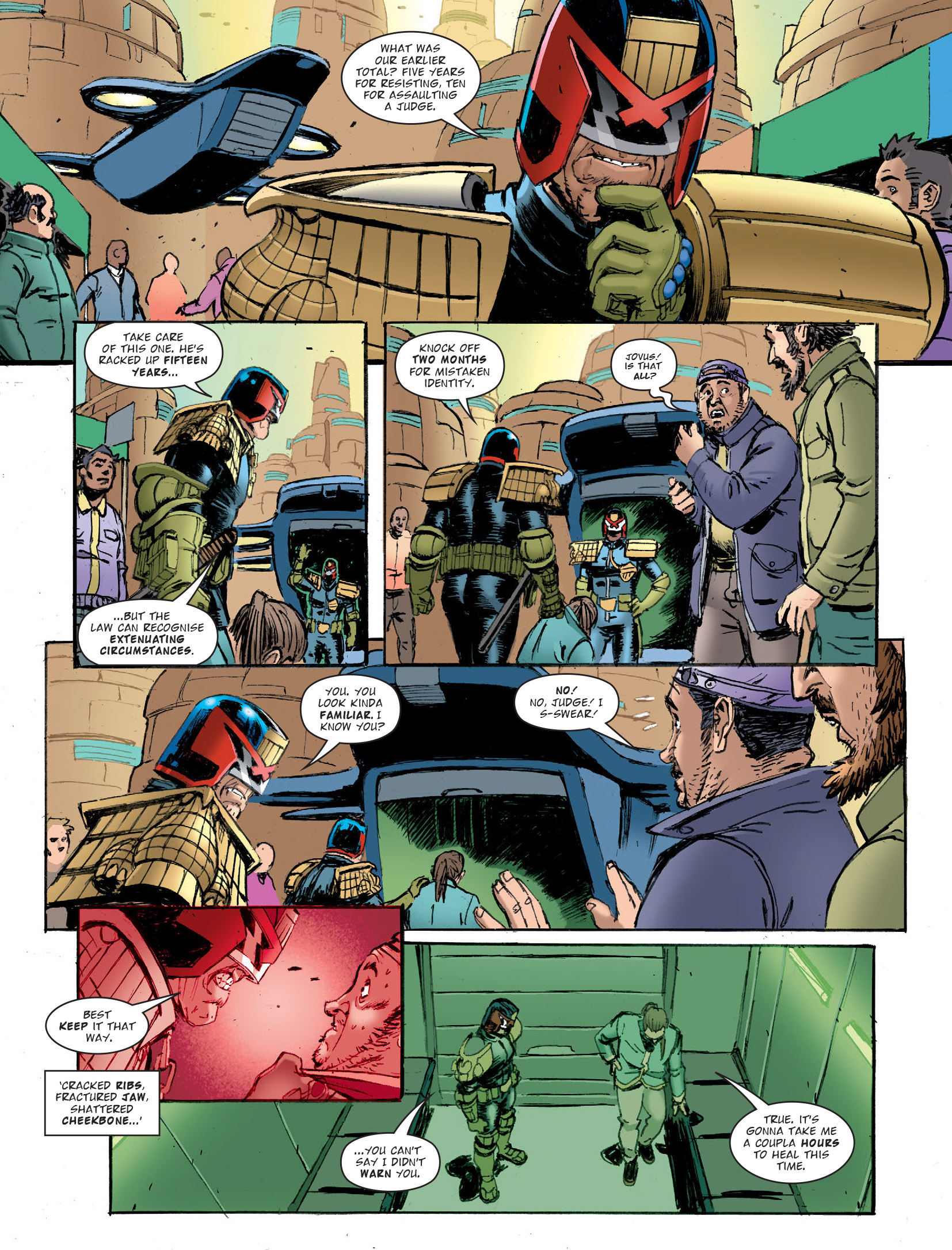 Judge Dredd Megazine (2003-) issue 459 - Page 13