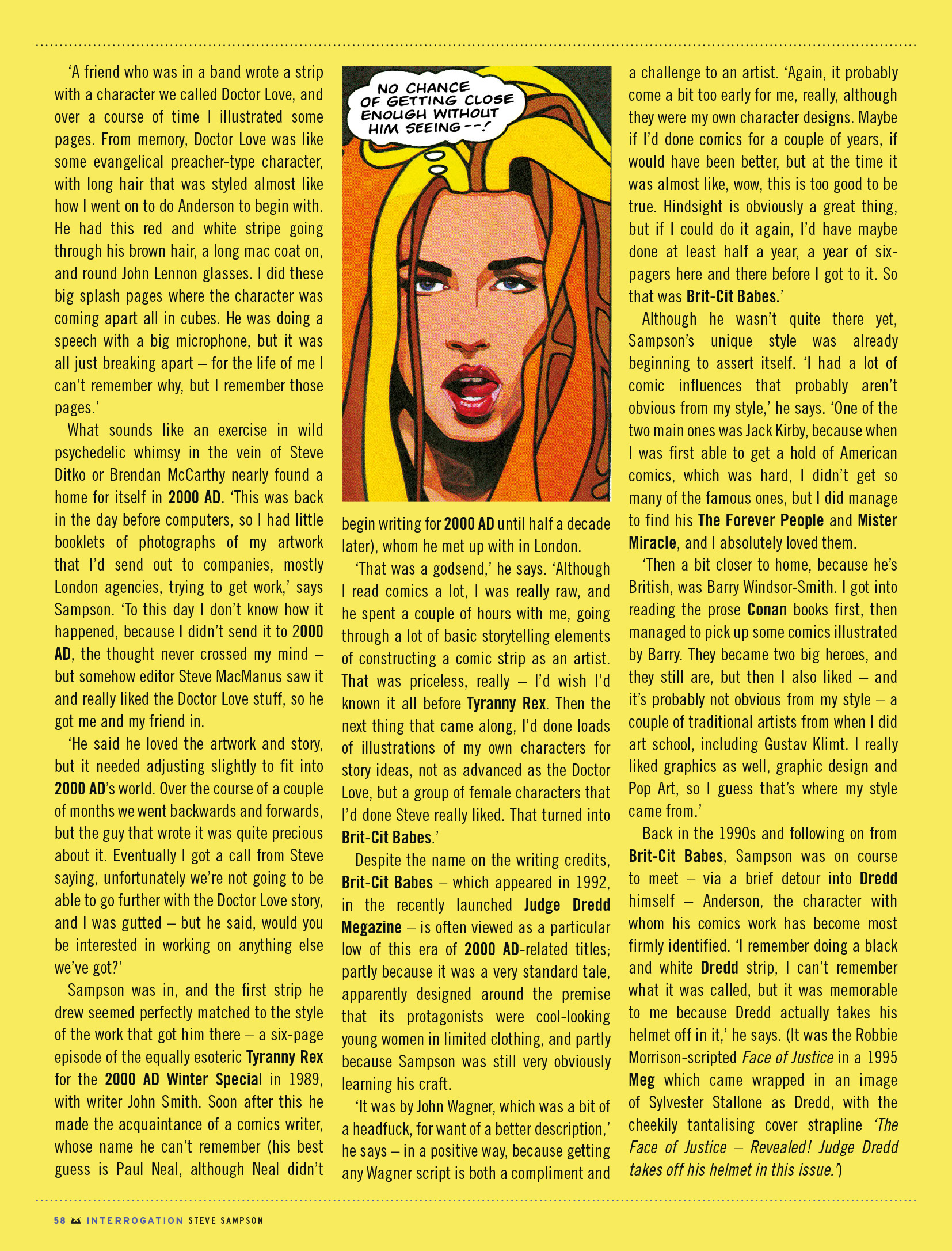 Judge Dredd Megazine (2003-) issue 459 - Page 60