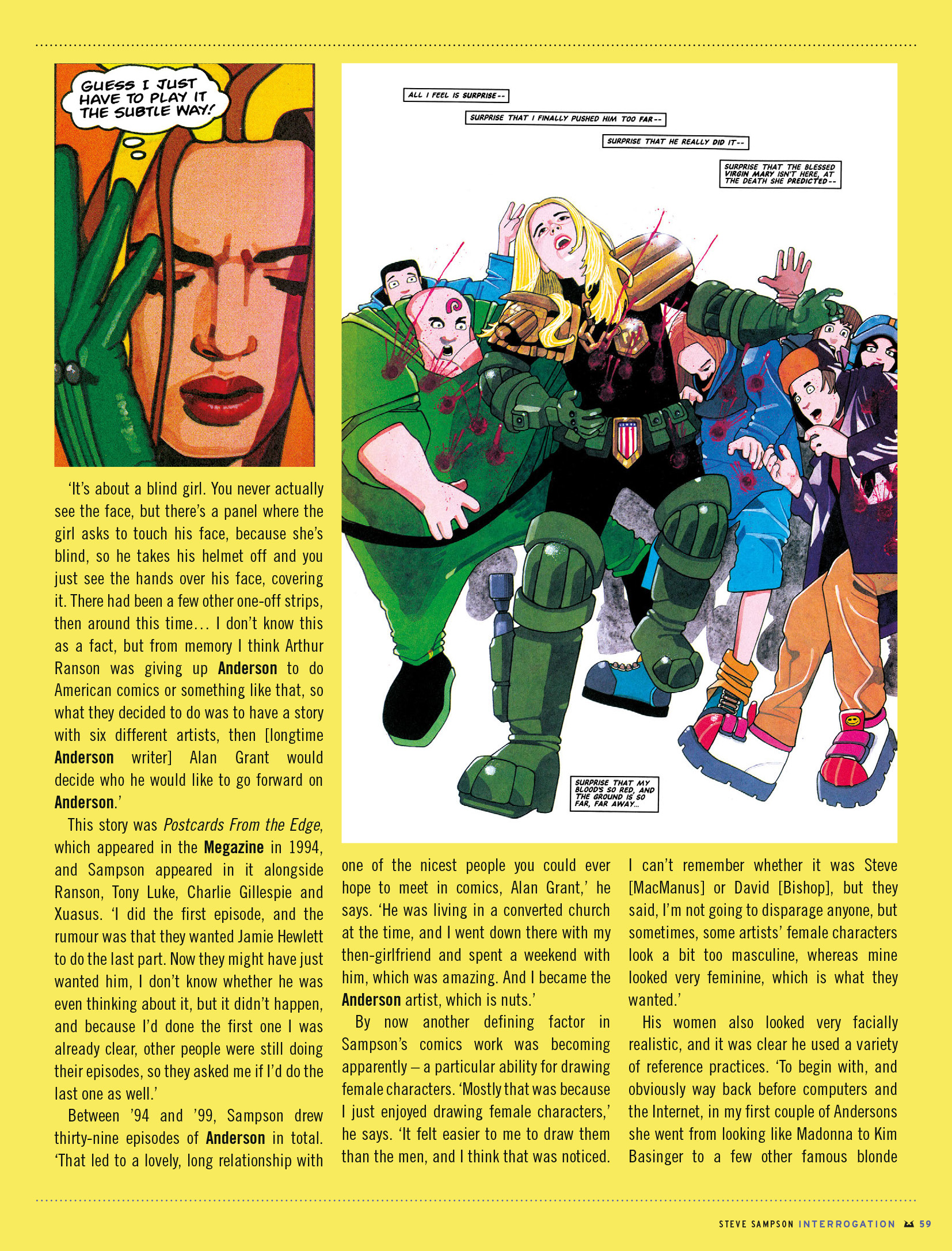 Judge Dredd Megazine (2003-) issue 459 - Page 61