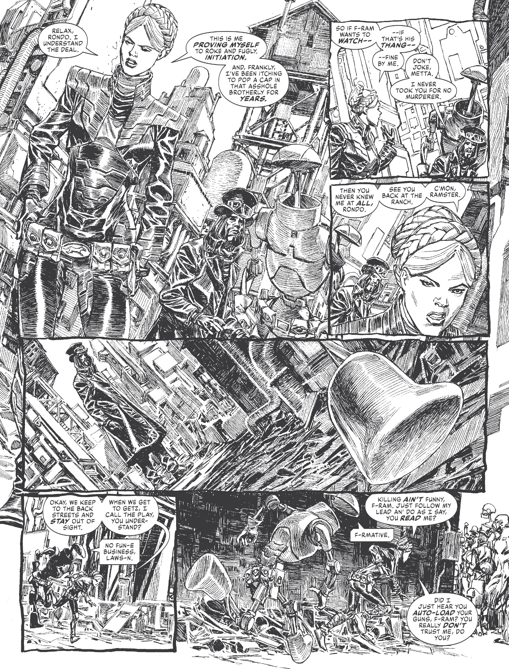 Judge Dredd Megazine (2003-) issue 460 - Page 113